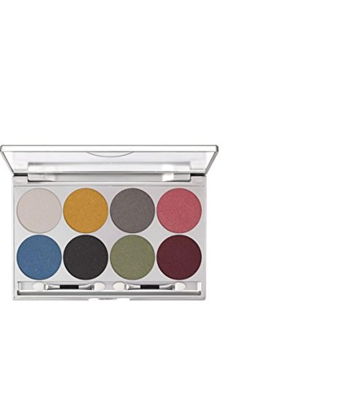 Kryolan Eye Shadow Palette 8 Colors 5308 Pearlescent Makeup