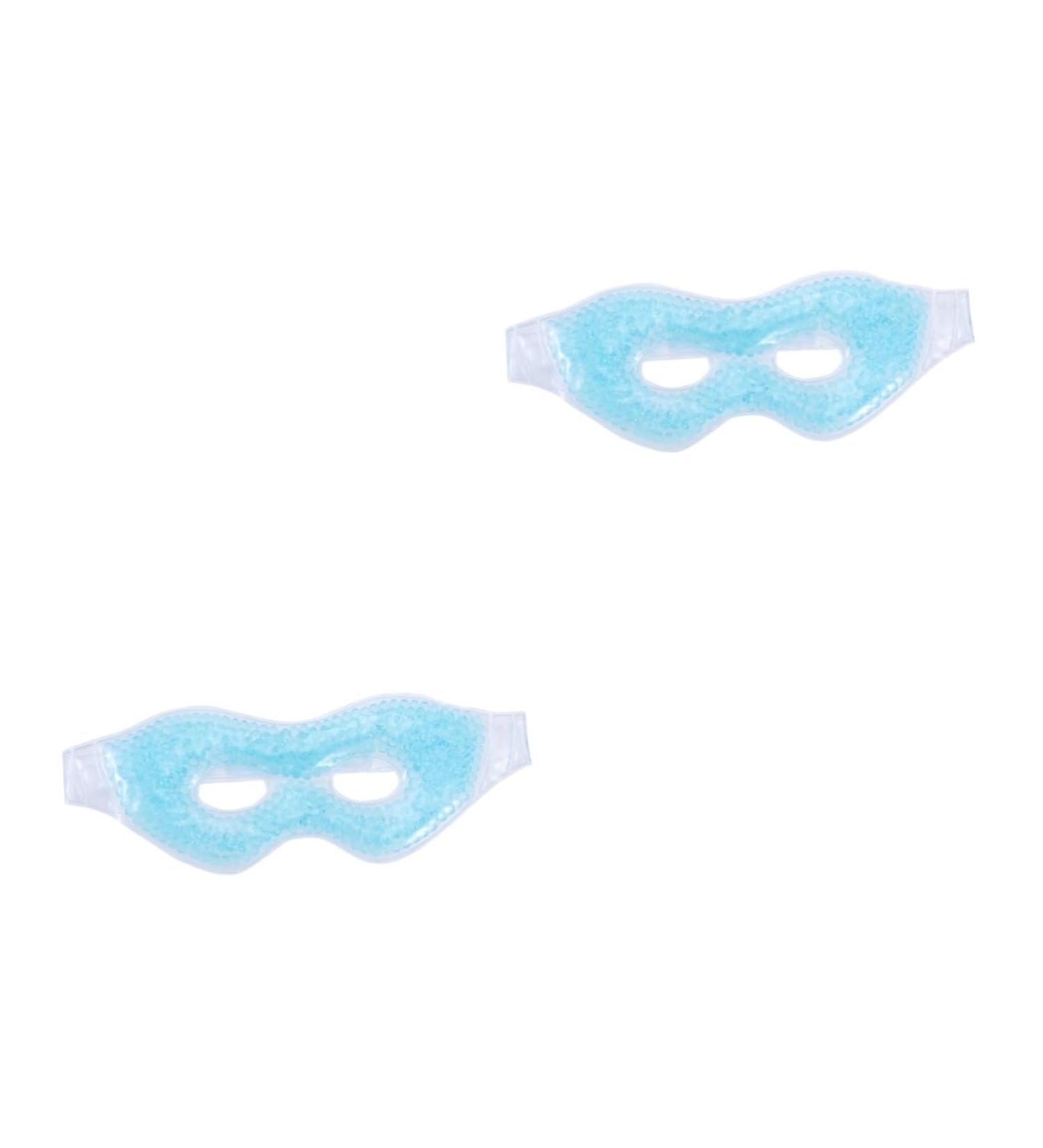 Thehomeuse Eye Pads Circulation Cool Eye Black Eye Blindfold Cooling Eye Eye Therapeutic Eye Universal Grain Men and Women of 2 - Buy Online on GoSupps.com