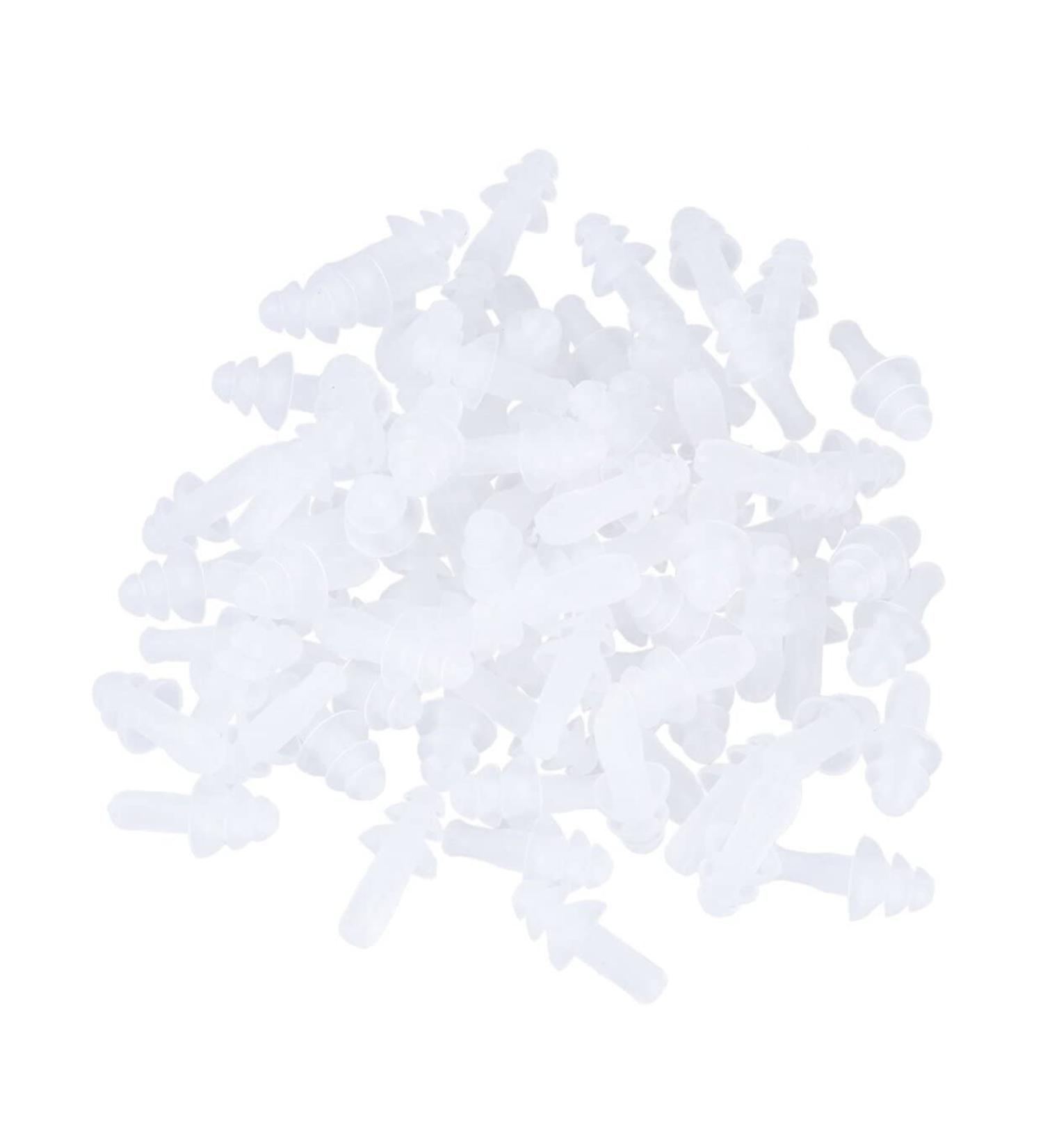Silicone Ear Plugs for Sleeping | 40pcs Noise Cancelling Earbuds | Travel & Airplane Ear Plugs | Comfortable & Effective Ear Protection - Buy Online on GoSupps.com