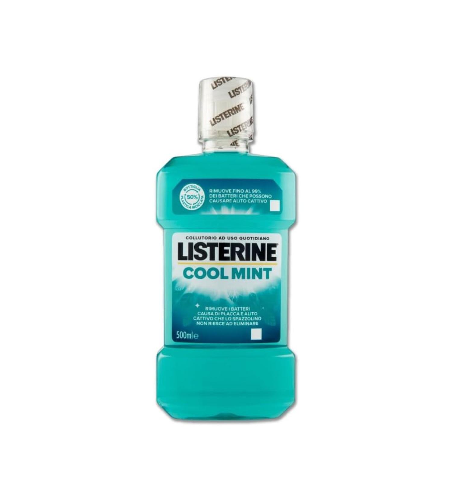 Mouthwashes antibatterico coolmint agli oli essenziali gusto menta fresca 250 ml+ 125 ml omaggio - Buy Online on GoSupps.com