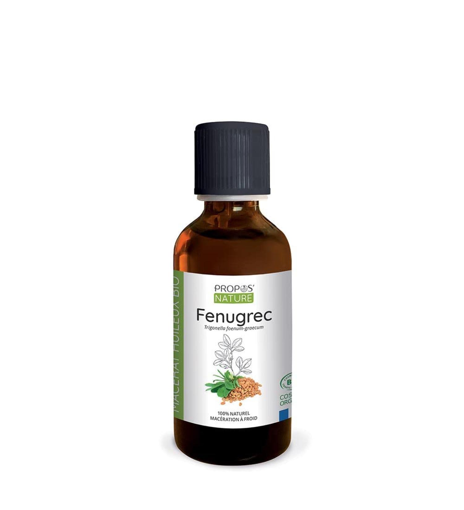 Fenugreek Macerate Organic 100% Natural From France 50 ml PROPOS'NATURE - Buy Online on GoSupps.com