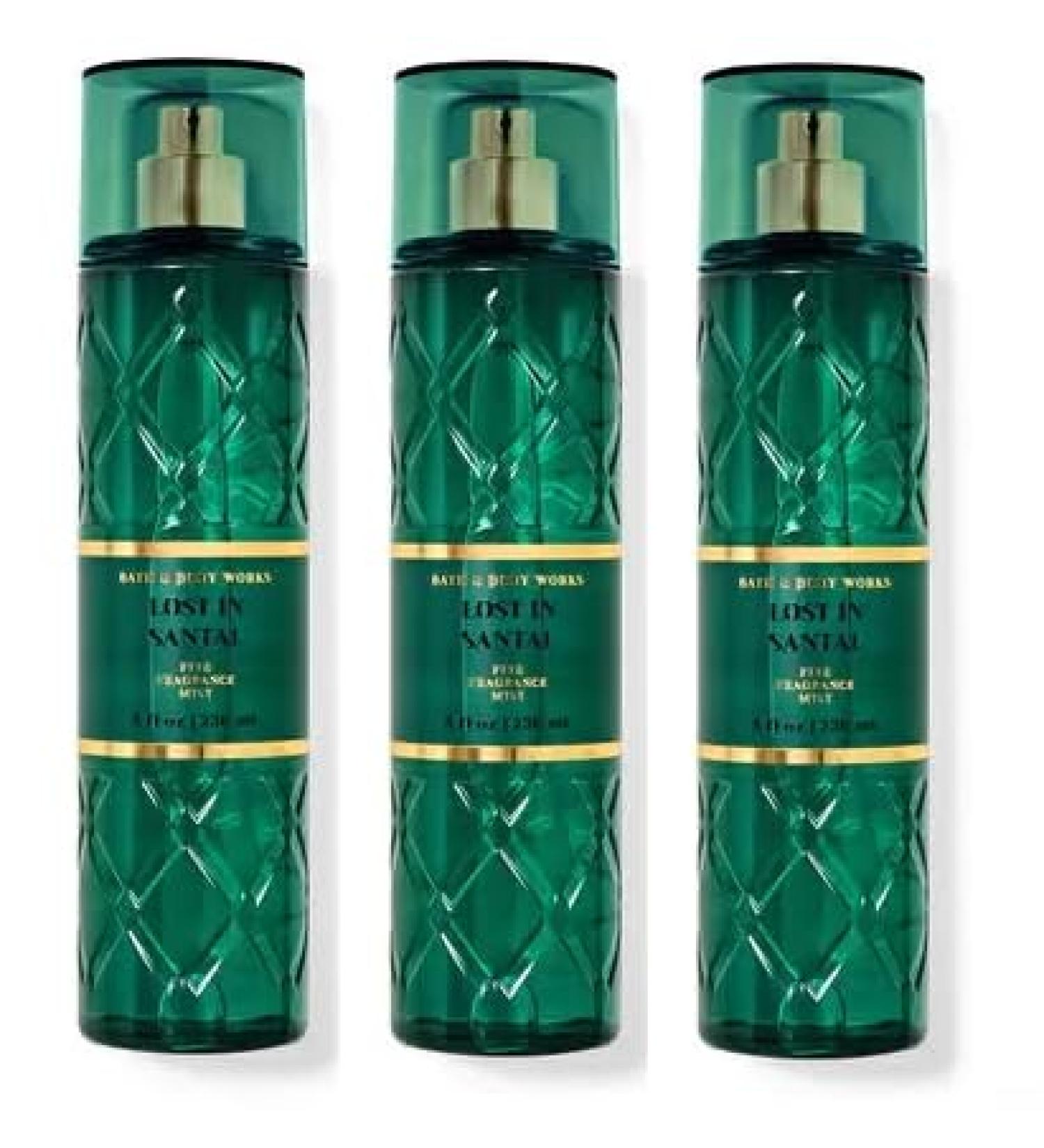 LOST IN SANTAL Fine Fragrance Mist by BBW - Pack of 3 - Buy Online on GoSupps.com