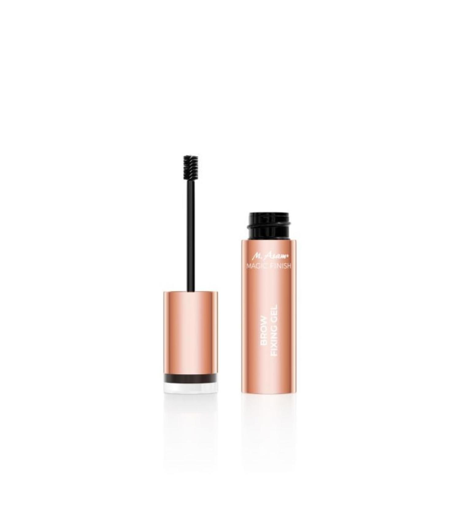 M. Asam MAGIC FINISH Dark Brow Setting Gel (4ml) contains volumizing fibers for thickened and denser brows optimal hold and perfect definition - Buy Online on GoSupps.com