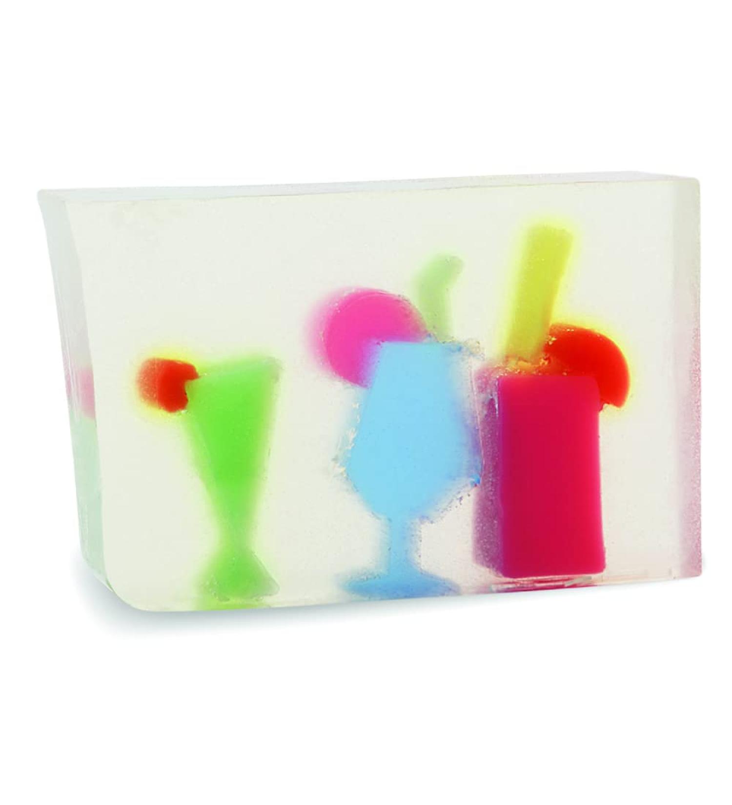 Primal Elements Pineapple Rum Splash Soap Loaf - 5.5 lb | Luxurious Handmade Soap for a Tropical Experience | International Shipping Available - Buy Online on GoSupps.com