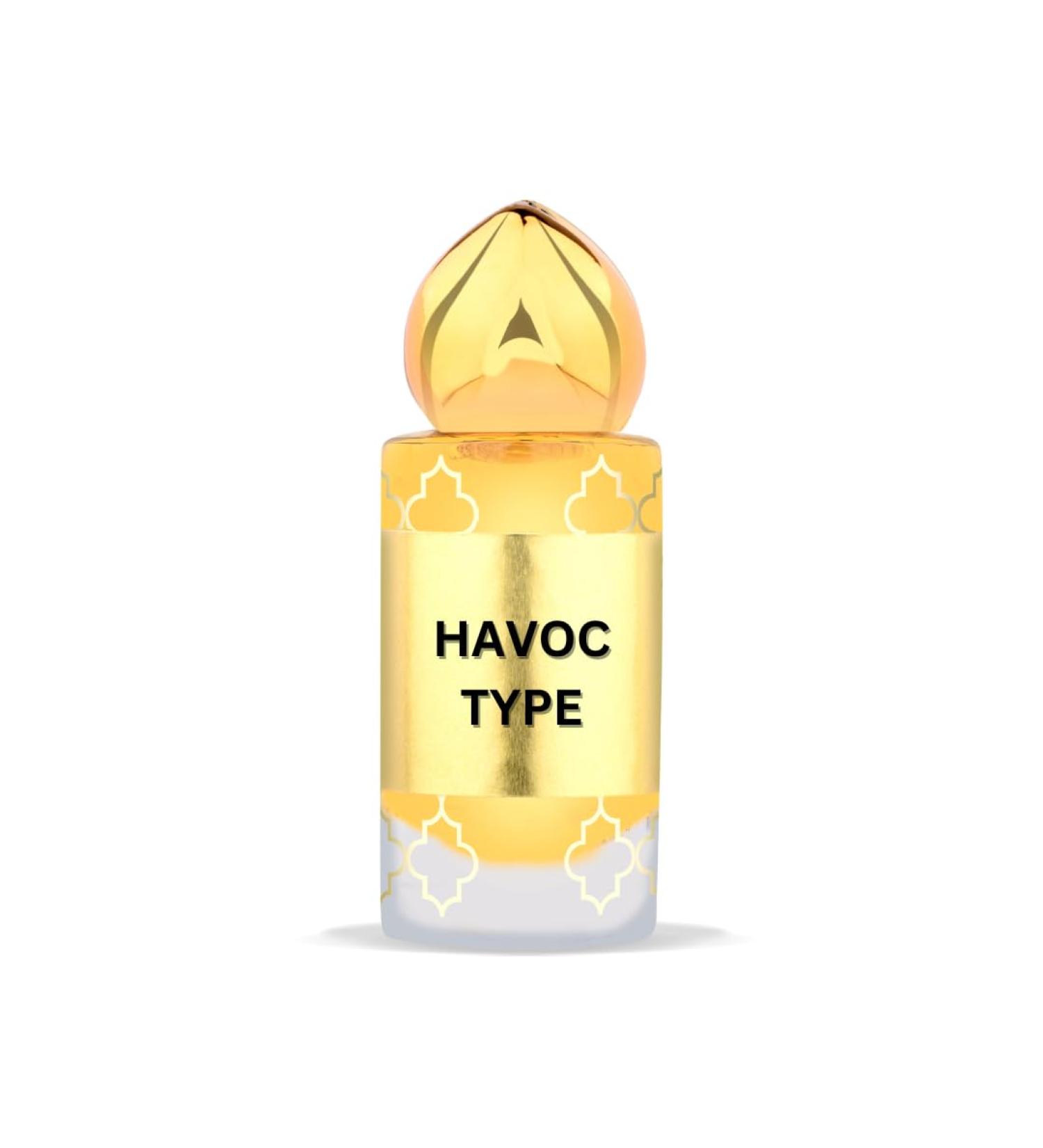 Havoc Type 10ML Unisex Traditional Fragrance Itr Perfume Oil Mild Attar Long Lasting Atar Ittar 0.33 Floz Freeship.