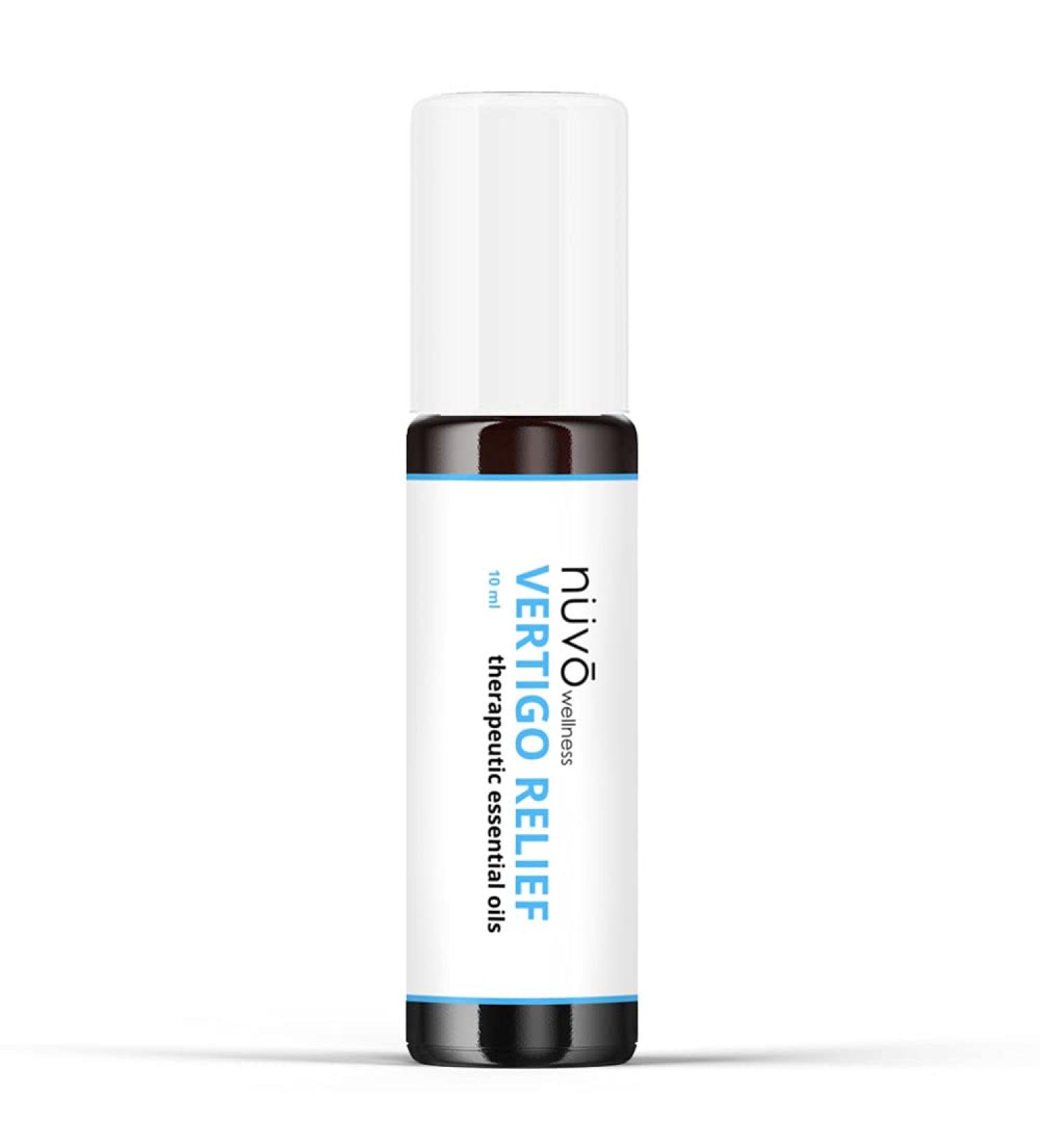 Organic Vertigo Relief Essential Oil Roll On - Combat Motion Sickness Naturally - Soothing Mandarin Ginger Scent for Dizziness Support - 10ml - Product of Canada - Buy Online on GoSupps.com