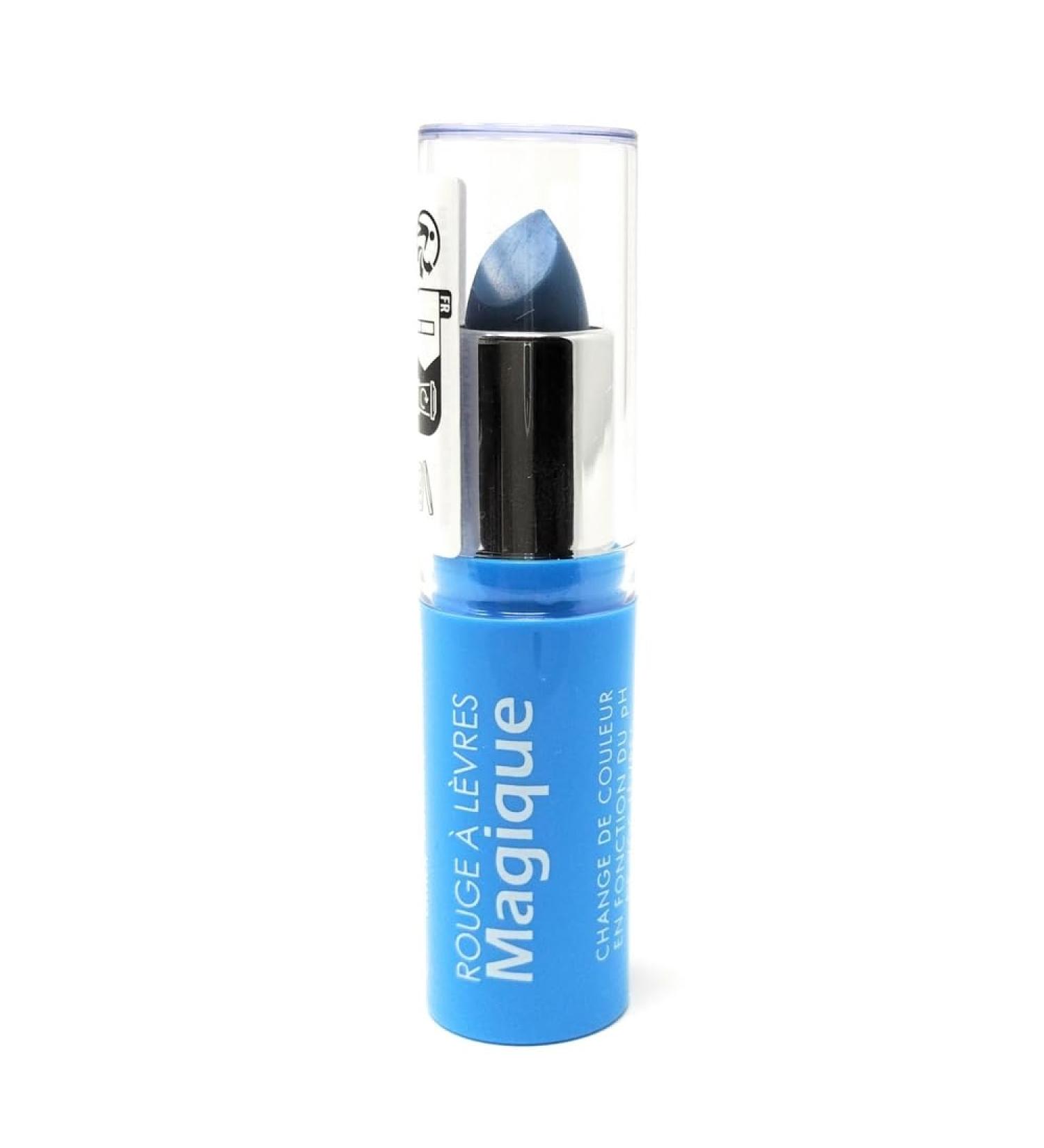  G n rique Magic Vegan and Natural Blue Lipstick which changes color from blue to pink depending on the pH of the lips - Buy Online on GoSupps.com