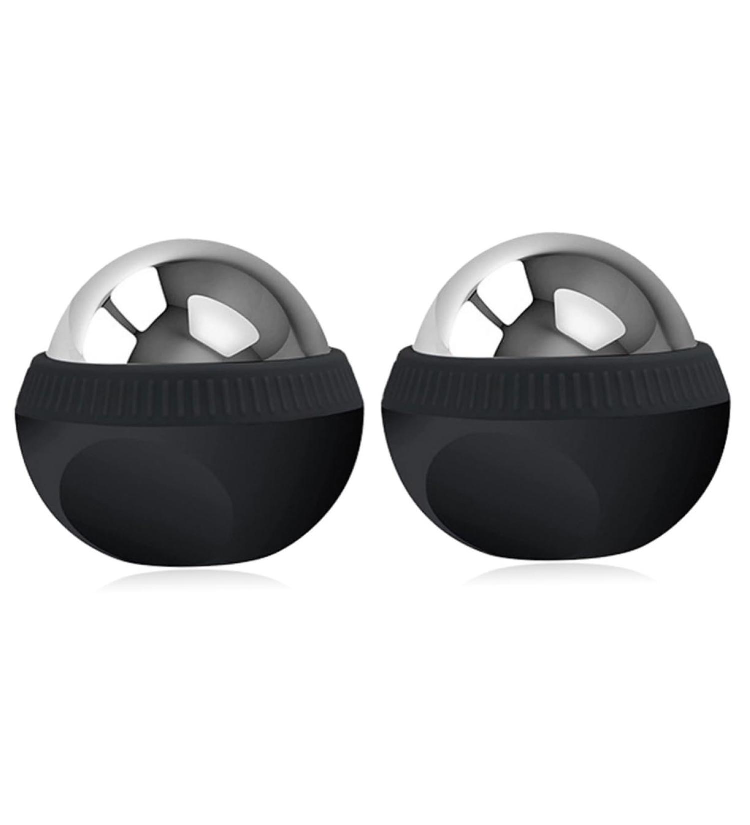 Ultechnovo Stainless Steel Massage Balls - Ultimate Body & Foot Relaxation Device | Ice Rolling Massage Tool for Muscle Relief - Buy Online on GoSupps.com