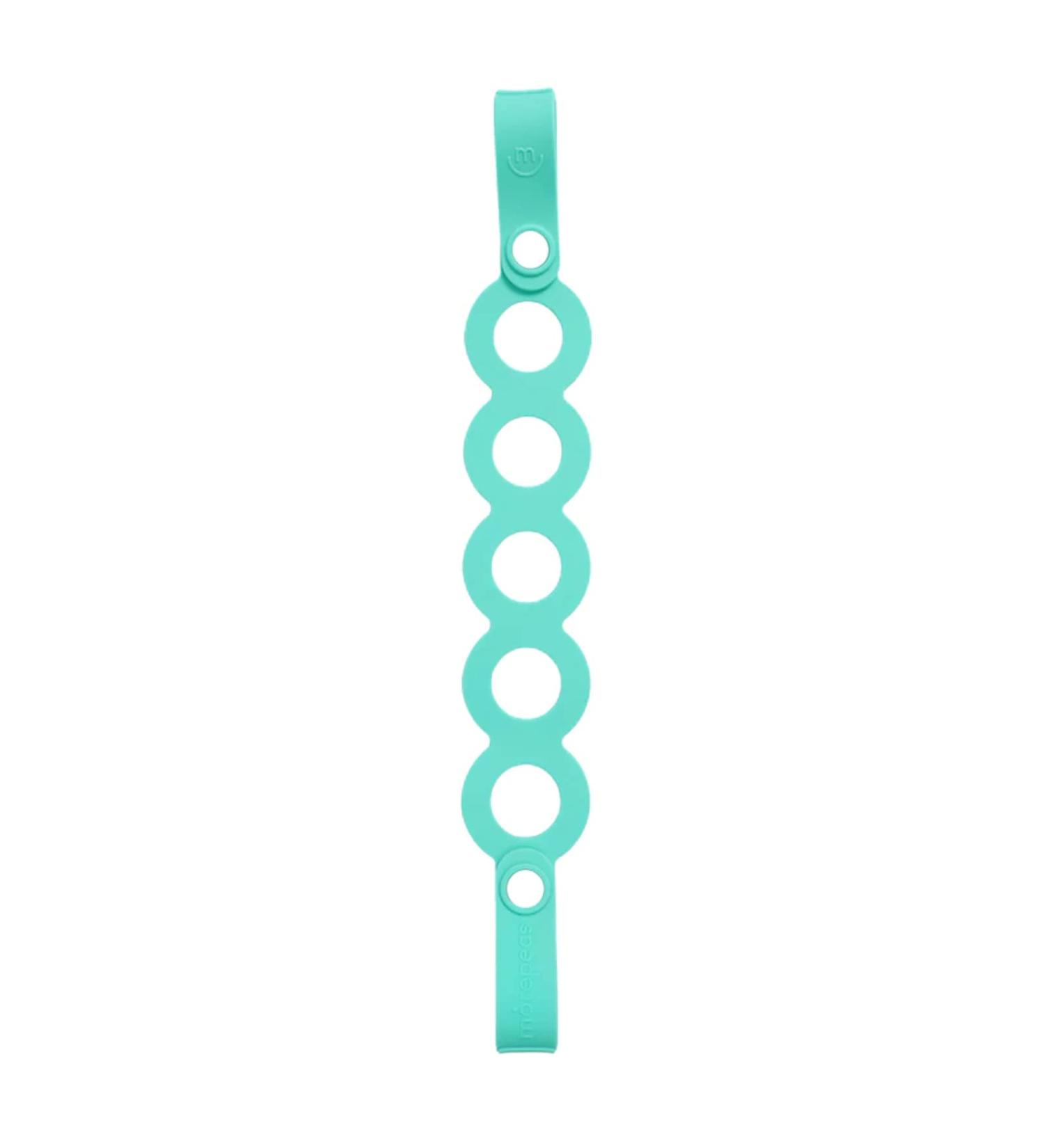 MorePeas On-The-Go Tether | Pacifier Clip & Sippy Cup Strap | Silicone Stroller & Car Seat Clip | Baby Toys & Teethers Holder | Dishwasher Safe | Sherbert - Buy Online on GoSupps.com