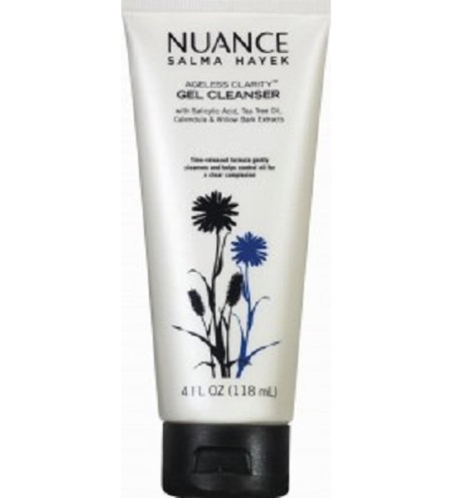 Ageless Clarity Gel Cleanser by Nuance Salma Hayek