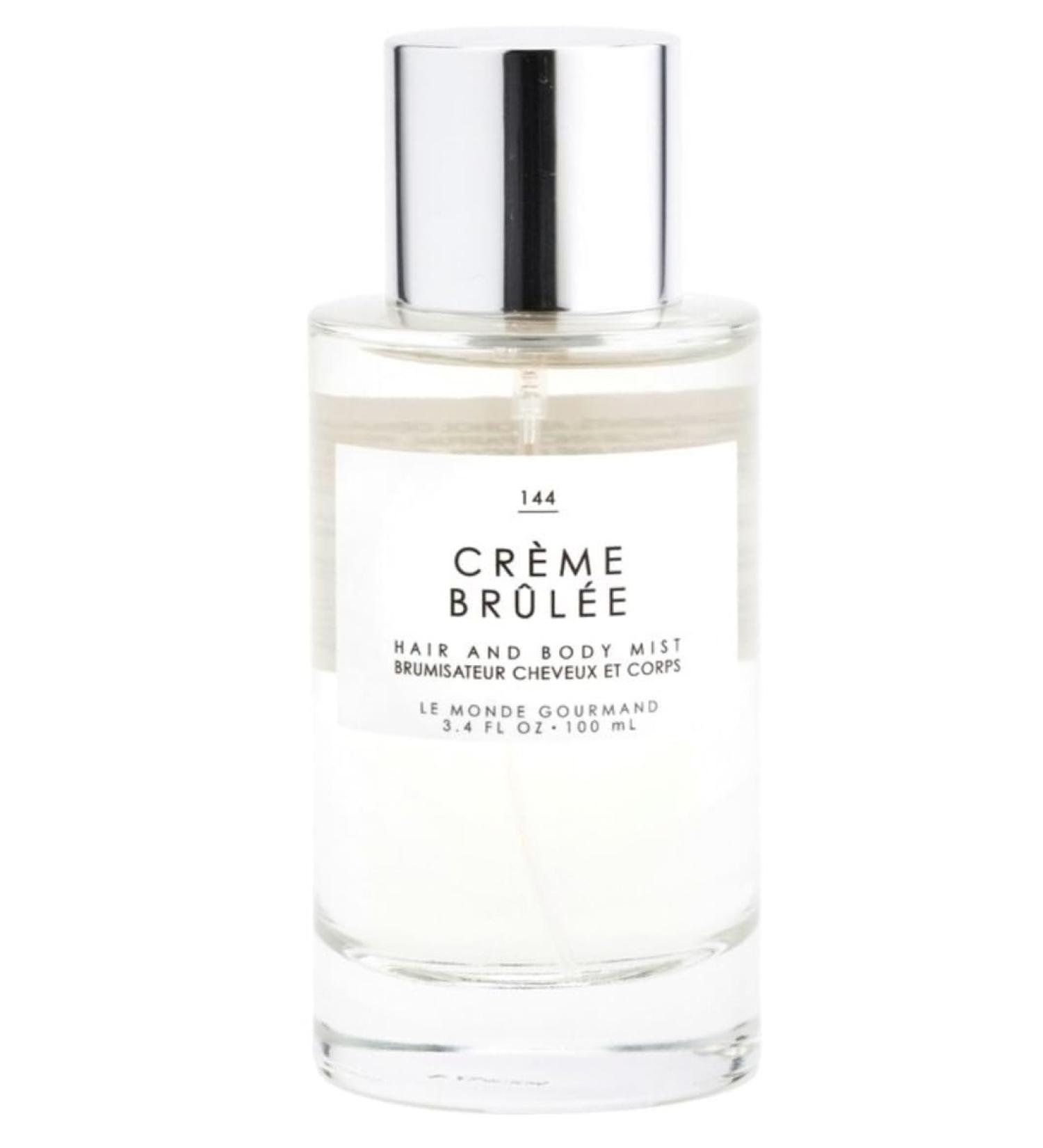 NEW Tru Fragrance Le Gourmand Creme Brulee Hair and Body Mist 144 Women 3.4 FL OZ 100 ml