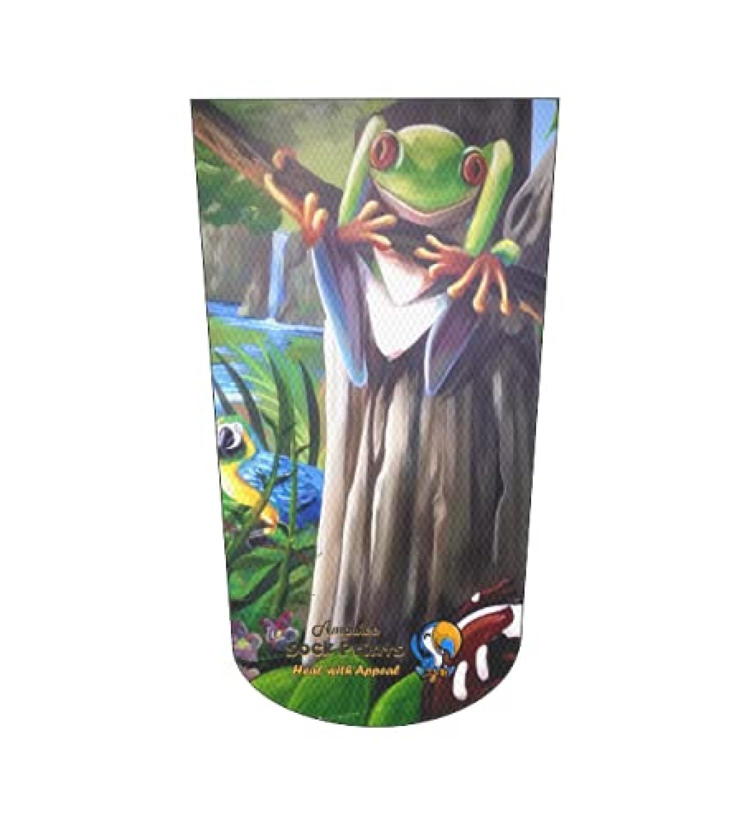 Buy Heal with Appeal Amputee Stump Sock | Tree Frog Rainforest V1 | 3-Ply Comfort | International Shipping Available - Buy Online on GoSupps.com