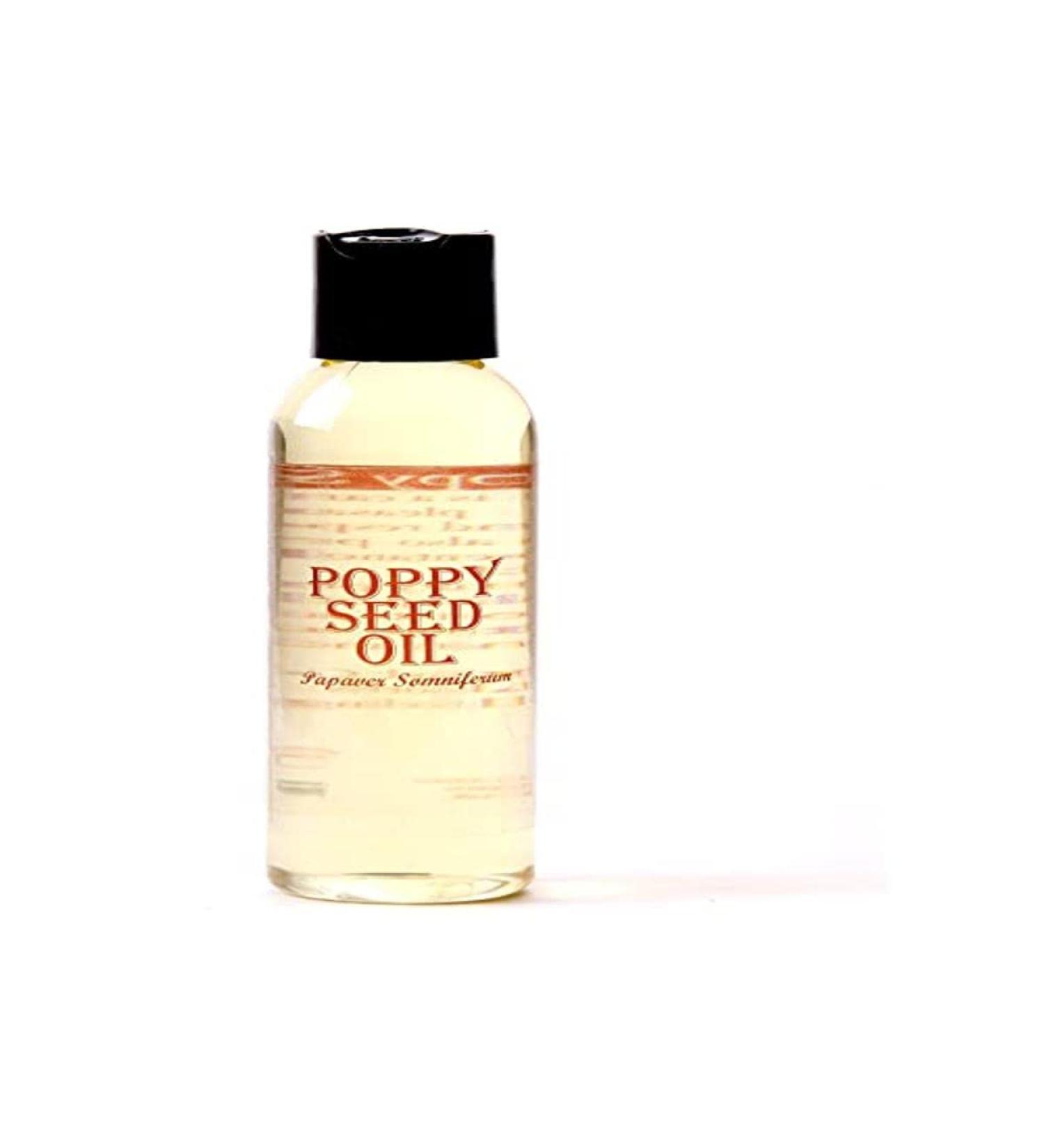 Mystic Moments Poppy Seed Carrier Oil - 100 ml - 100% pure