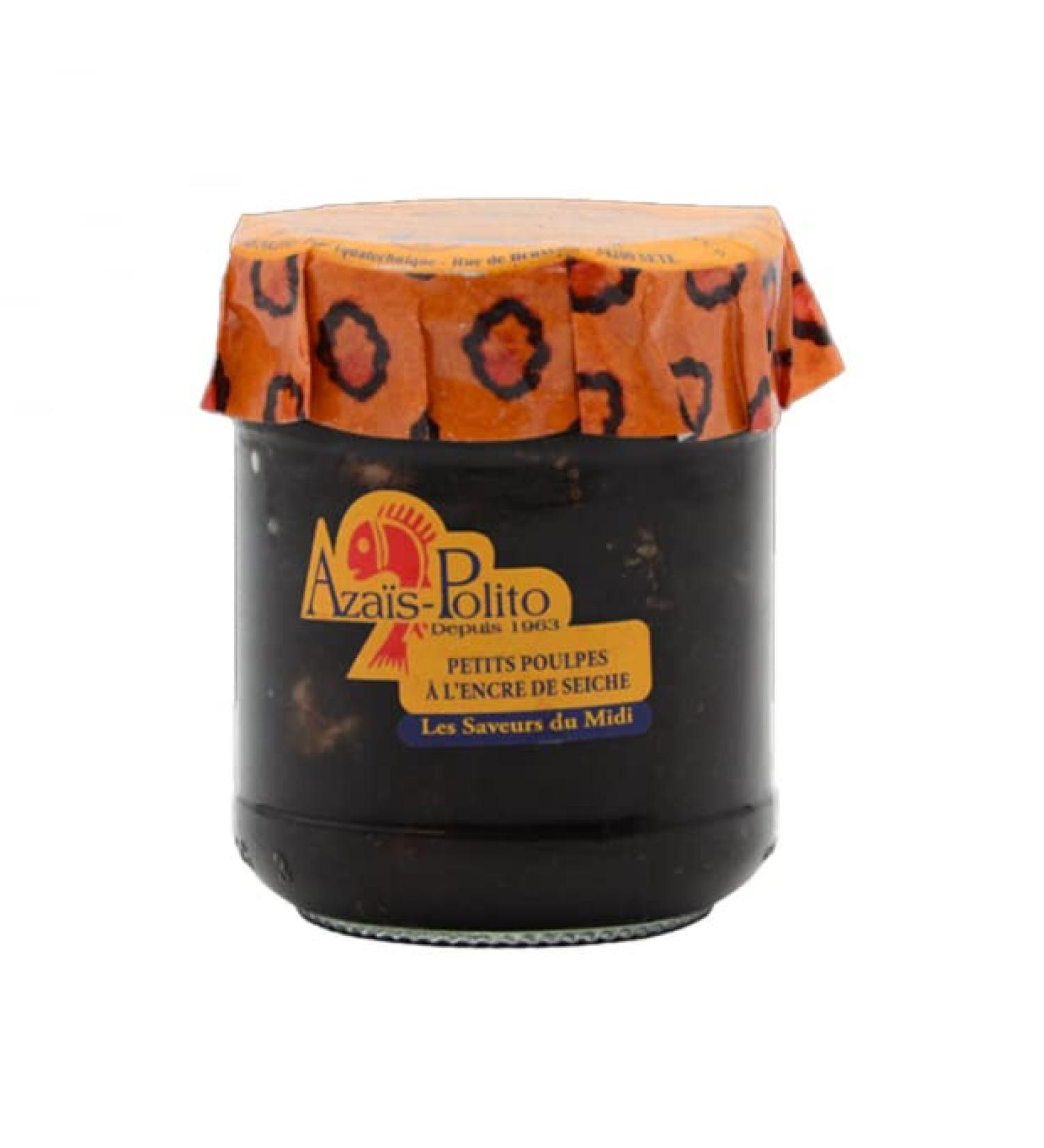 Small octopuses cuttlefish ink 210ml - Azaïs-Polito