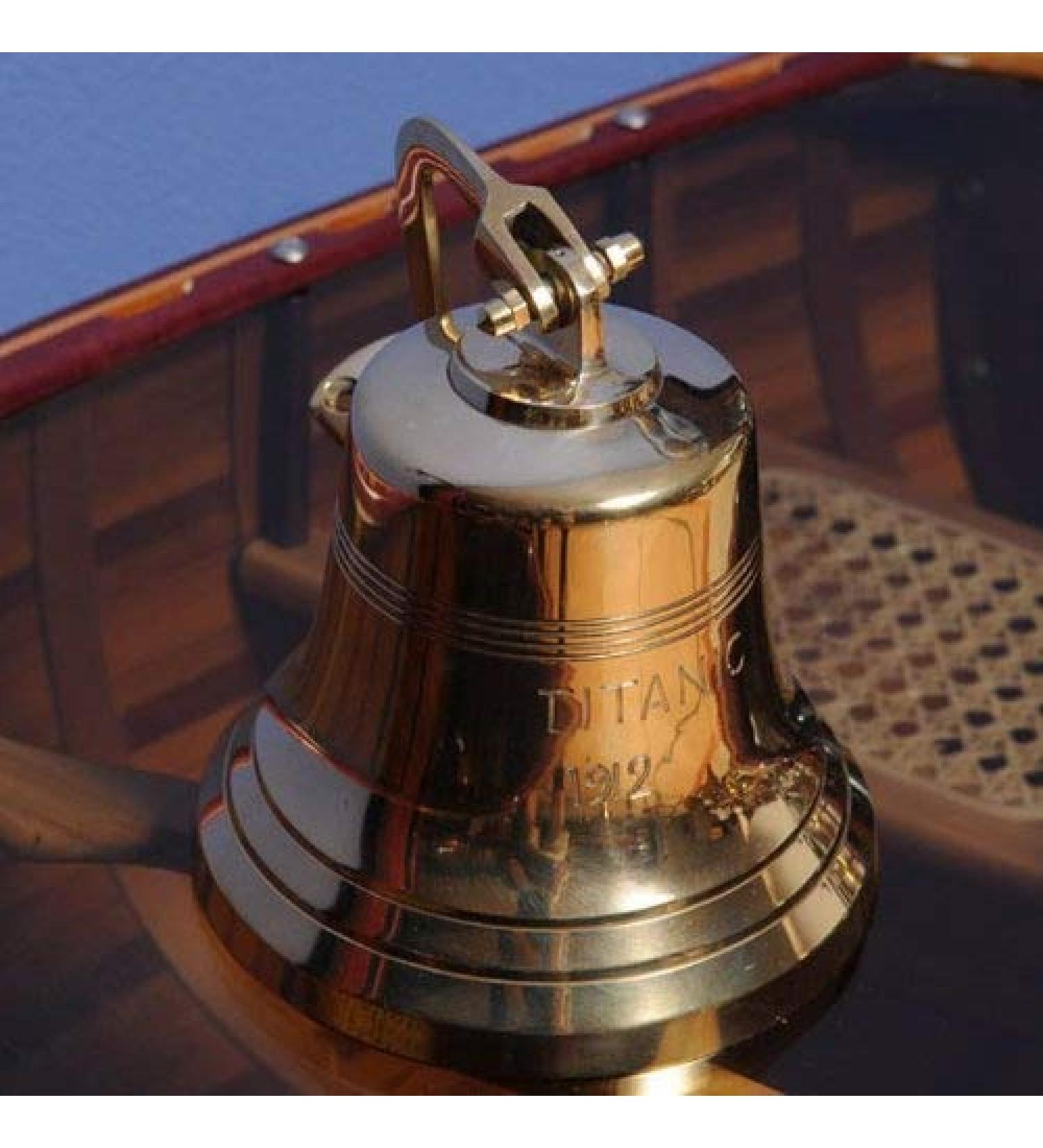 Old Modern Handicrafts Titanic Ship Bell - 6-Inch | Unique Nautical Decor - Buy Online on GoSupps.com