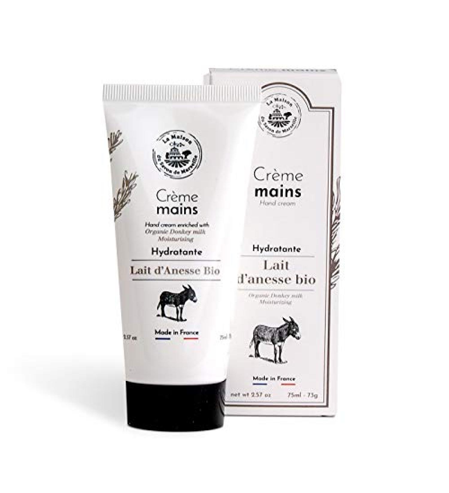 La Maison du Savon de Marseille - Hand cream with organic donkey milk (Lait Danesse Bio) 75 ml