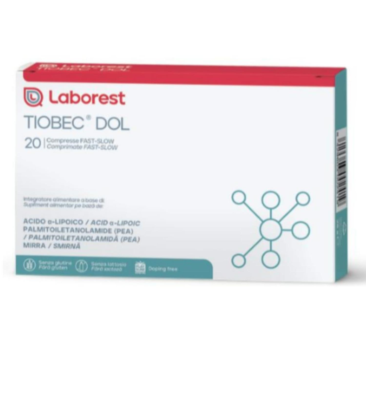  TIOBEC Dol 20 tablets of 1455mg - Buy Online on GoSupps.com