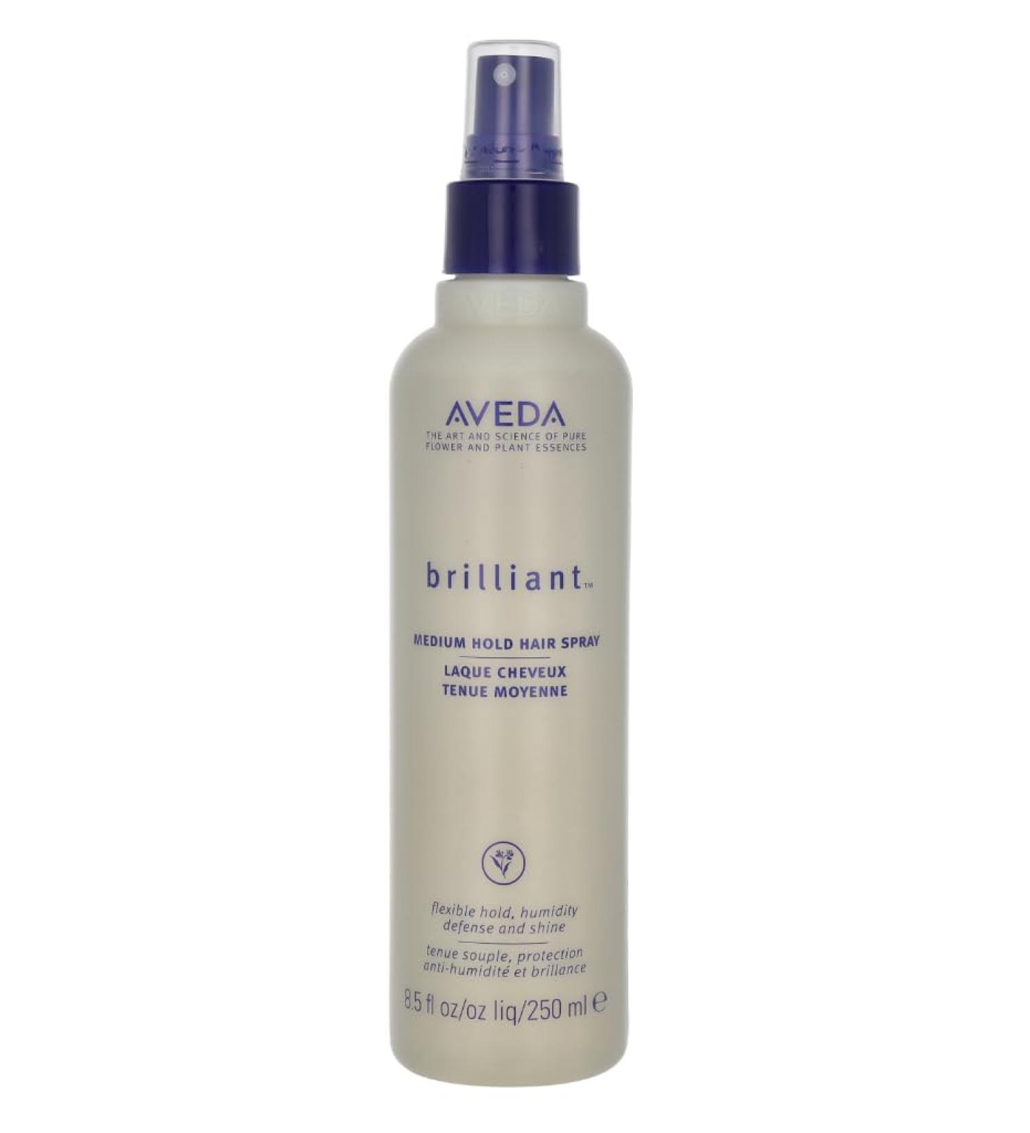 Aveda Brilliant Medium Hold Hair Spray by Aveda for Unisex - 8.5 oz Hairspray Chamomile 8.5 Fl Oz (Pack of 1) - Buy Online on GoSupps.com