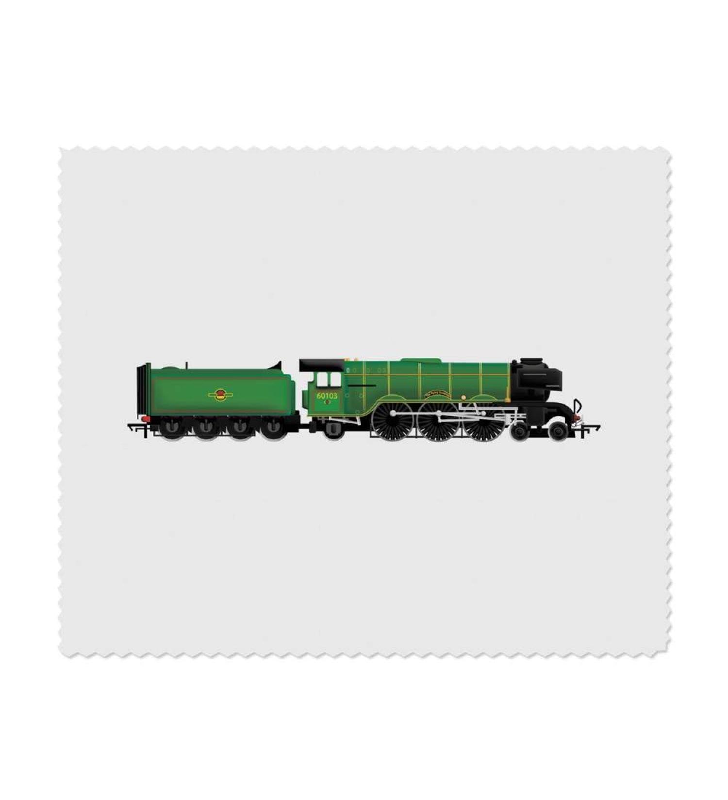 Buy 2 x 'The Flying Scotsman' Microfiber Lens/Eyeglass Cleaning Cloths - High-Quality & Eco-Friendly | International Shipping Available - Buy Online on GoSupps.com