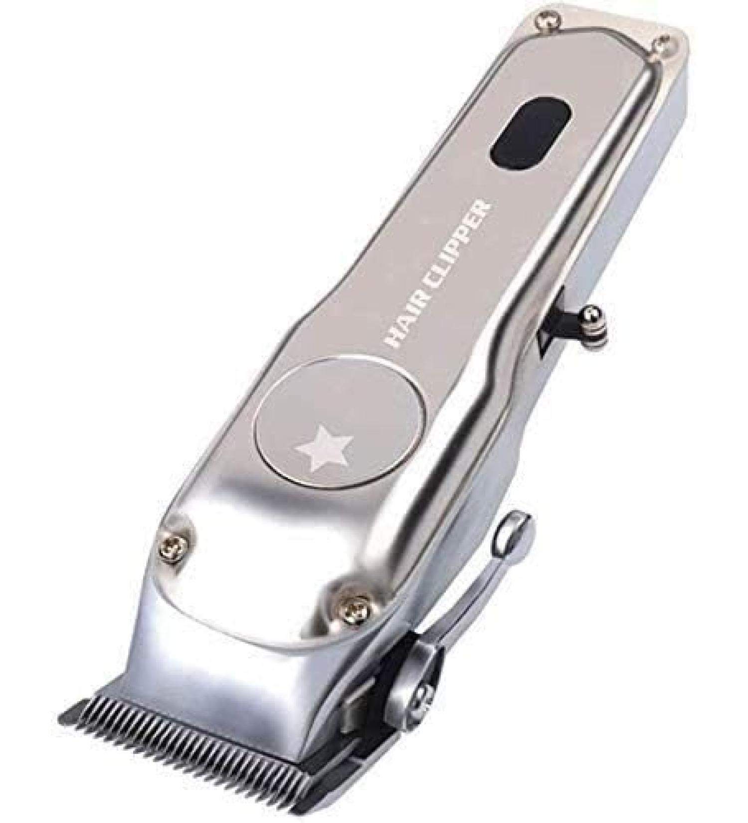 Professional Cordless Hair Clipper - Easy Rechargeable Full Metal Haircut Tool for Men & Beard Trim - International Shipping - Buy Online on GoSupps.com