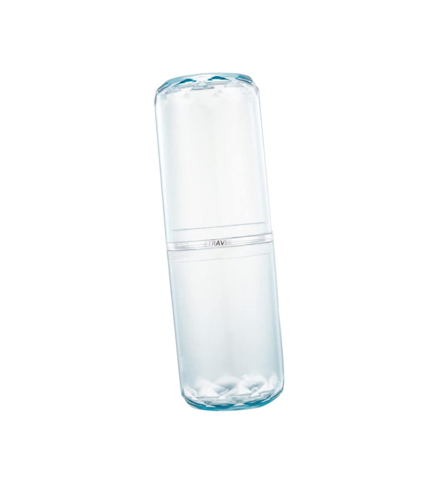 Beavorty Travel Toothpaste Holder & Toothbrush Storage Case - Blue Washing Cup 20.8x6.8cm for Outdoor Use - Buy Online on GoSupps.com