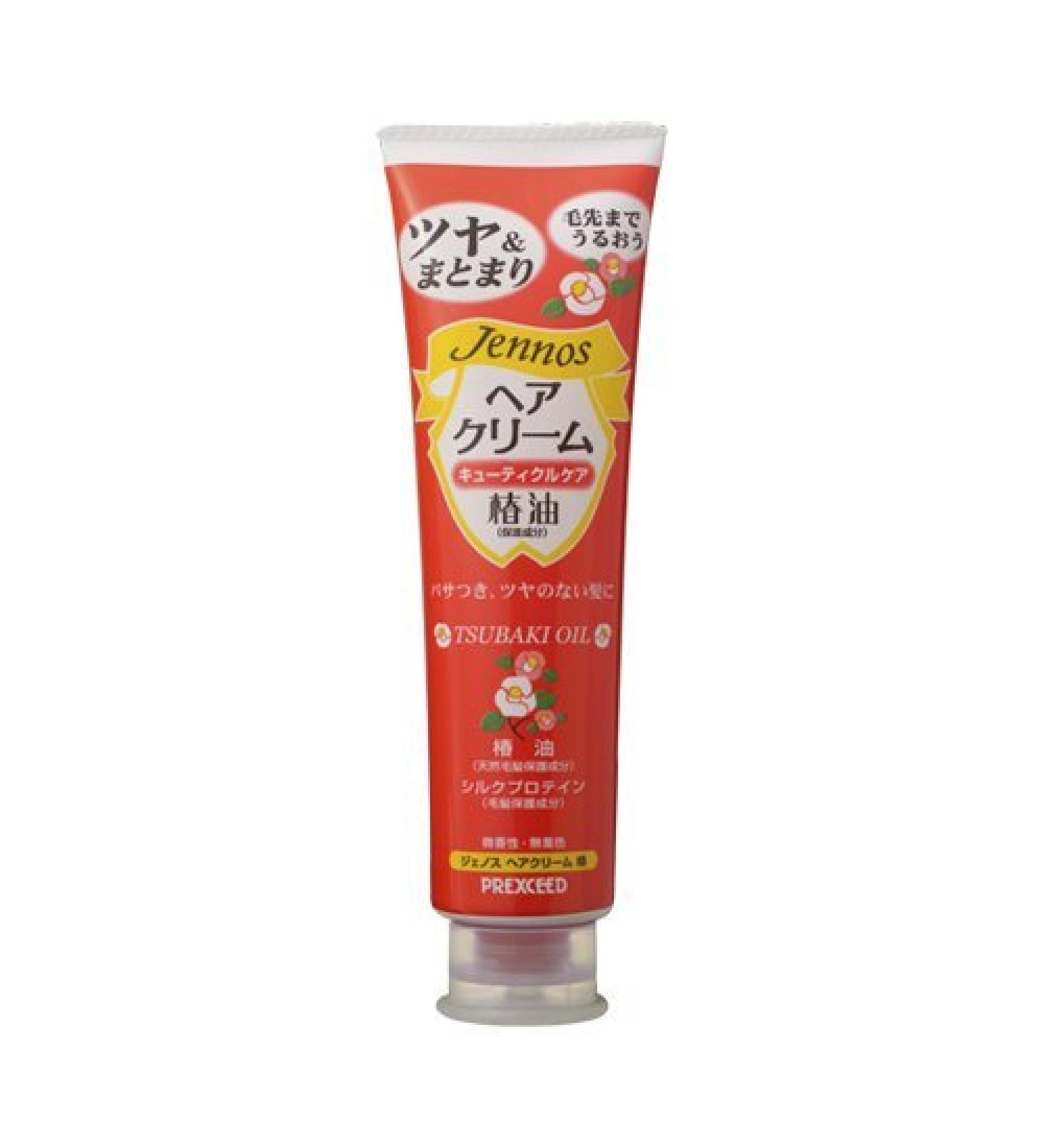 Jenos Hair Cream - Tsubaki Oil - 140g