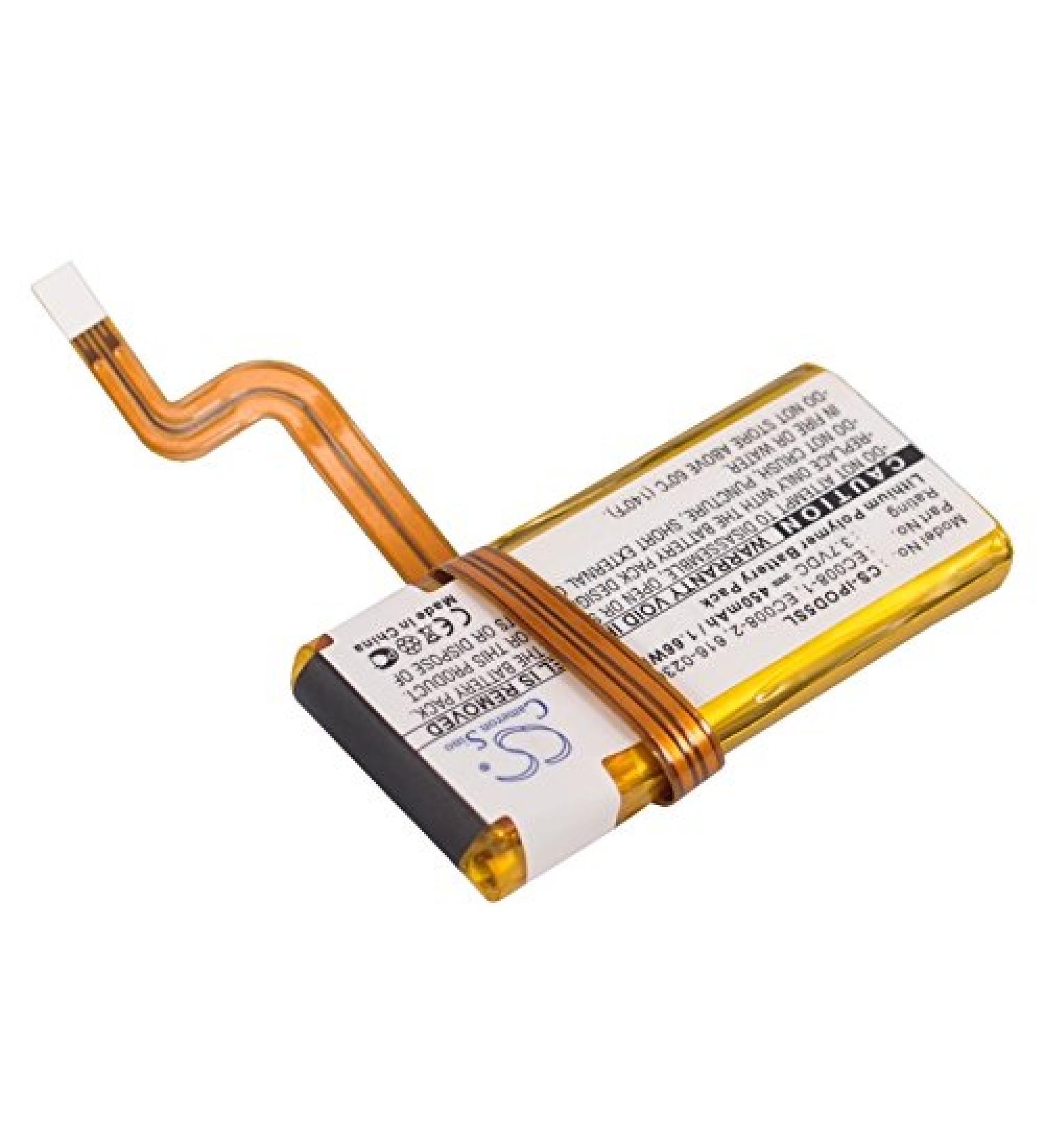 SPANN Battery Replacement for Apple iPod G5 30GB - Part No: 616-0227 616-0229 616-0230 3.7V | International Shipping Available - Buy Online on GoSupps.com