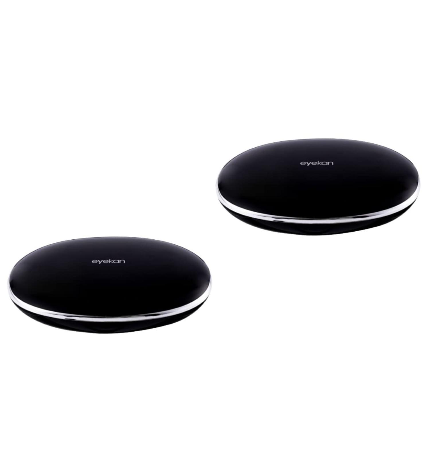 Homsfou 2er-Box Contact Lens Case with Mirror - Portable Lens Holder & Carrying Bag for Travel - Stylish Cobblestone Design - Buy Online on GoSupps.com