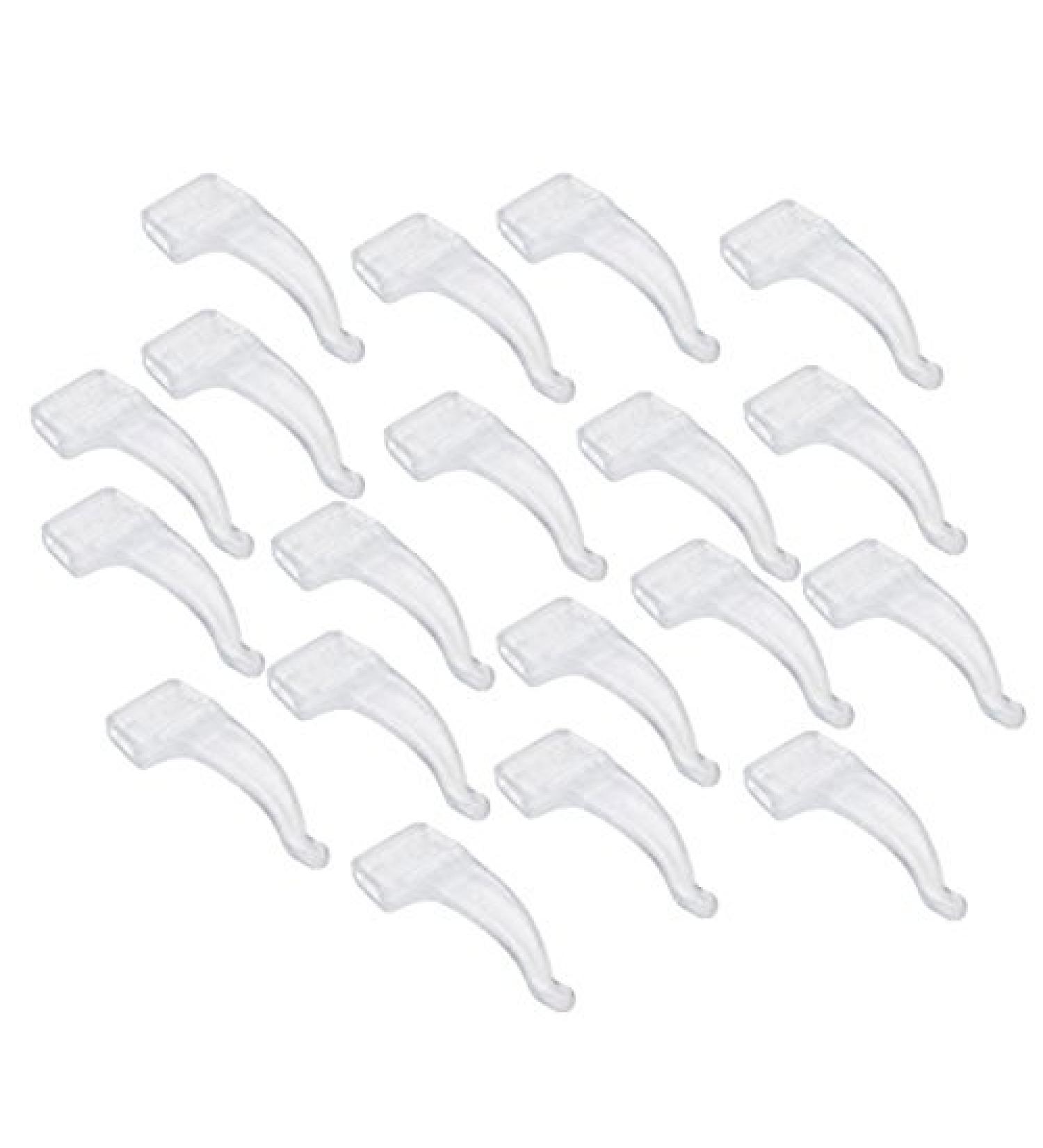 ULTNICE Glasses Temple Tips - 20 Pairs Anti-Slip Silicone Ear Hooks & Pads for Comfortable Wear - Buy Online on GoSupps.com
