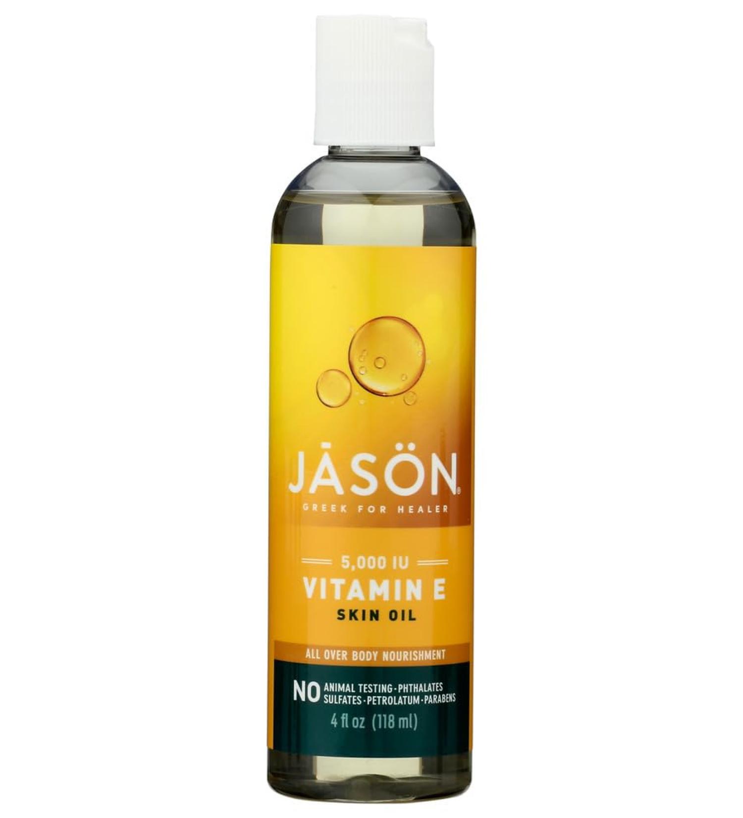 Buy Jason Natural Products Vitamin E 5 000 IU Pure Oil - 4 Ounce (Pack of 3) | Best Quality & Fast International Shipping - Buy Online on GoSupps.com