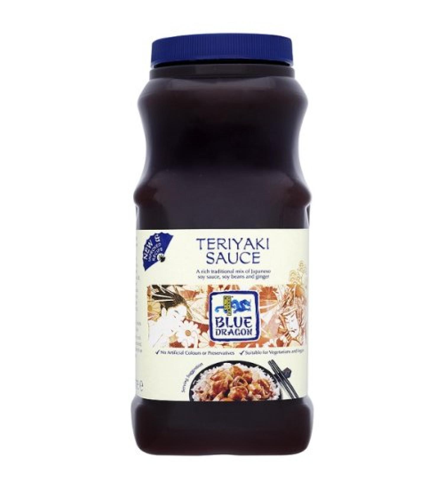 Unbekannt Blue Dragon Teriyaki Sauce 1 Litre (Pack of 6)