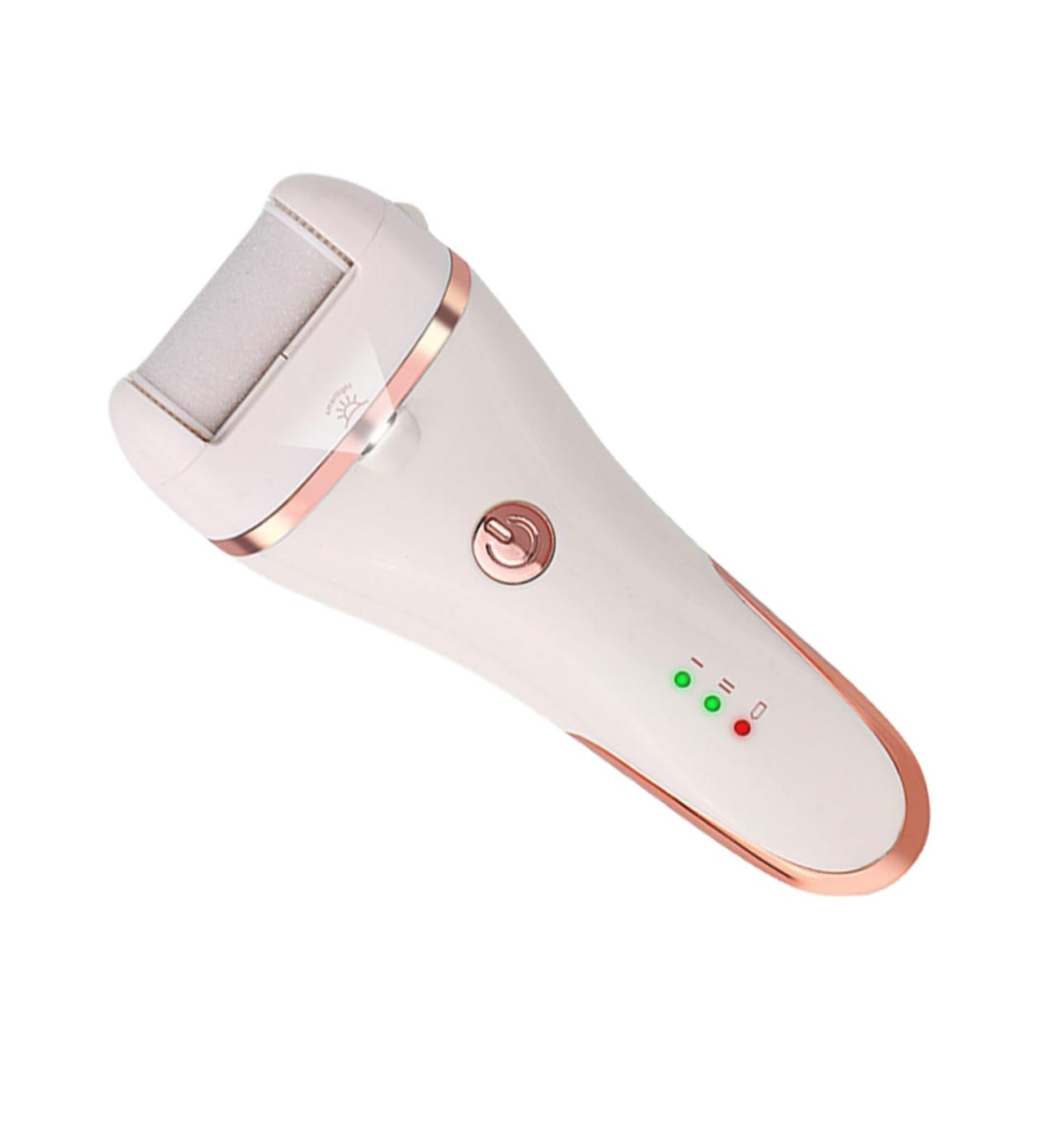 Housoutil 1pc Electric Foot Electrical Tools Electric Foot Scrubber Pedicure Tools Waterproof Foot Foot Scrub Tool Dead Charging Mode Accessories Abs White - Buy Online on GoSupps.com