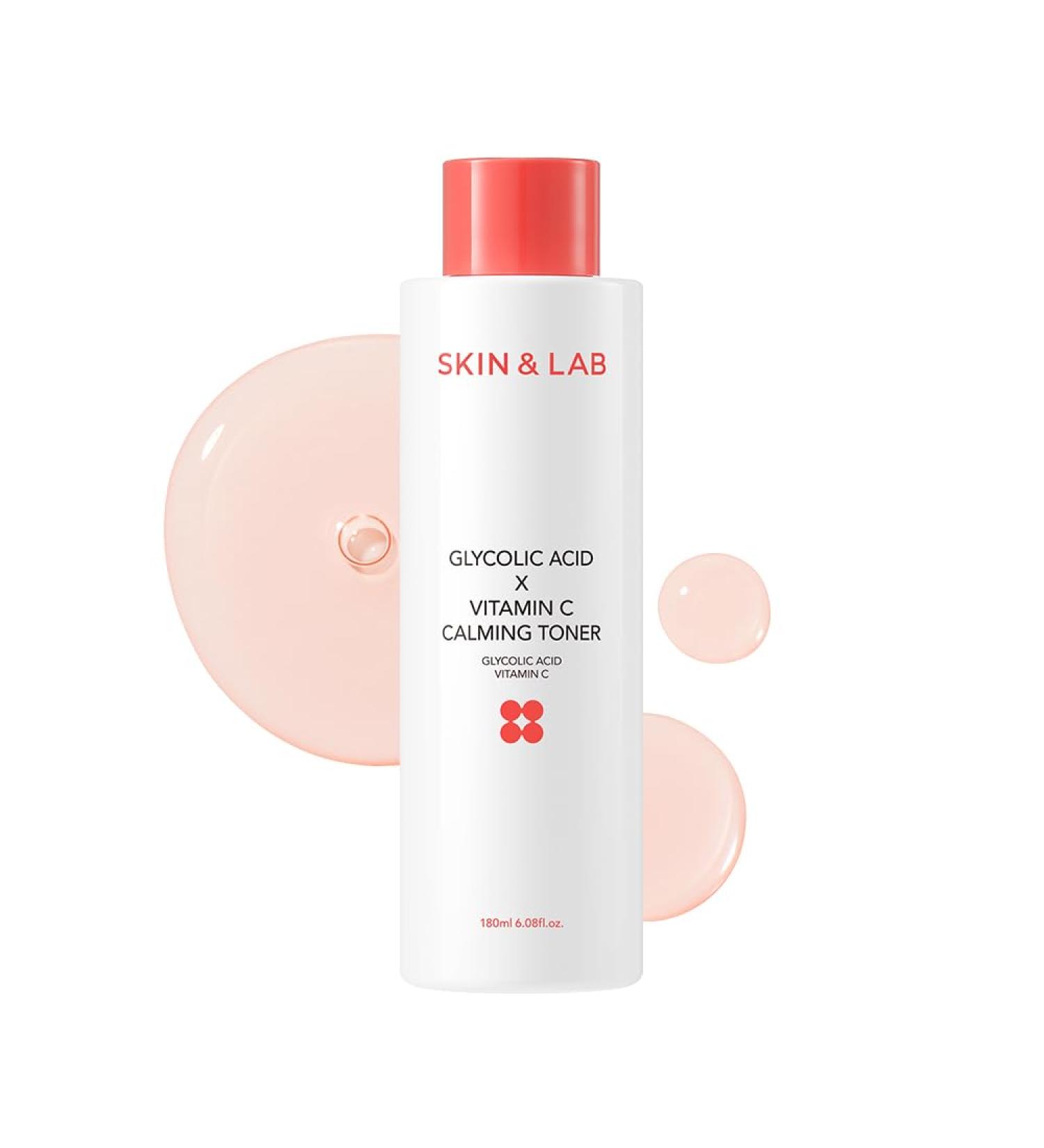 Skin&LAB GLYCOLIC Acid X Vitamin C Calming Toner 6.08 fl. oz. - Buy Online on GoSupps.com