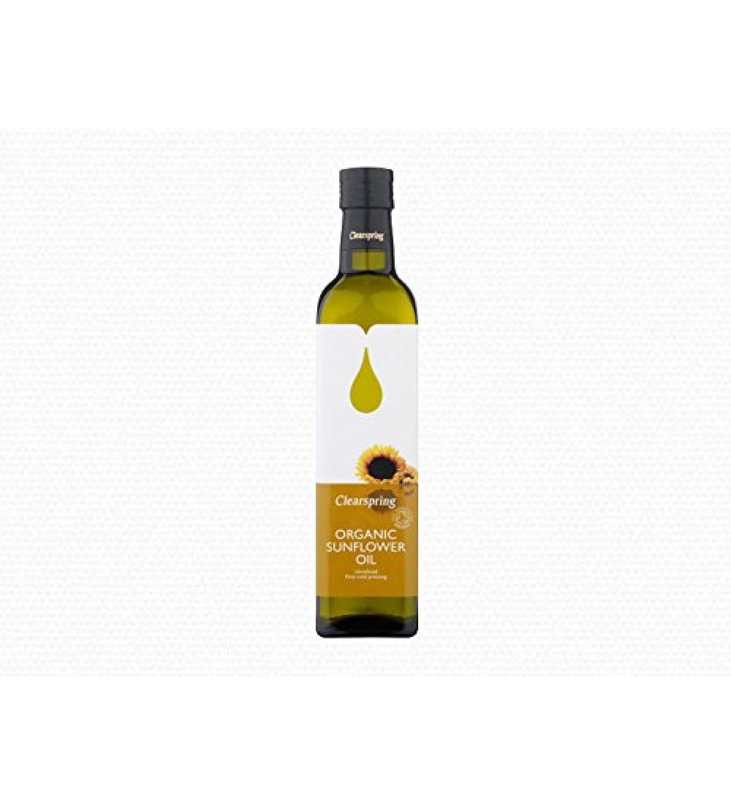 Clearspring | Sunflower Oil Organic | 10 x 500ml