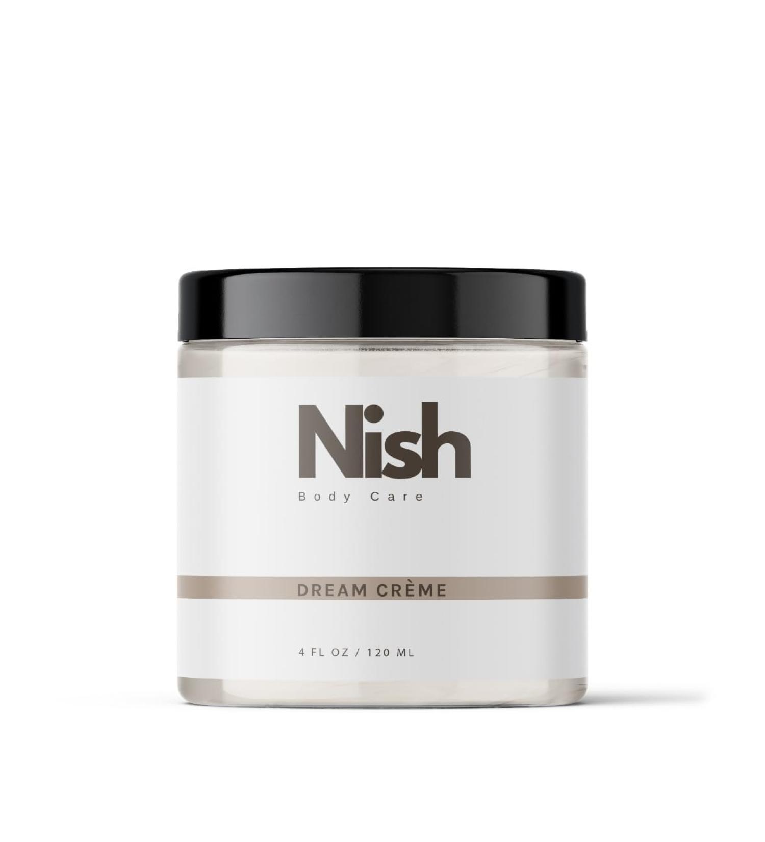 NISH body care Dream Cr me - Overnight hydrating recovery cr me delivers intense hydration restores skin while you sleep fragrance free non toxic vegan & cruelty free. (4 fl oz) - Buy Online on GoSupps.com