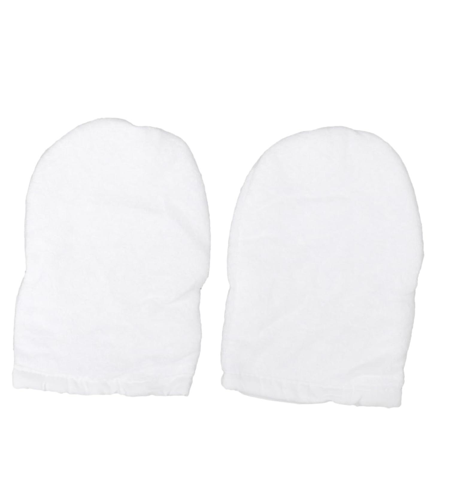 FRCOLOR Insulated Wax Bath Soft Mittens Paraffin Bags Heat Insulated Paraffin Liners Mitts Paraffin Mitts paraffin foot Liner Hand Spa Cover white thicken - Buy Online on GoSupps.com