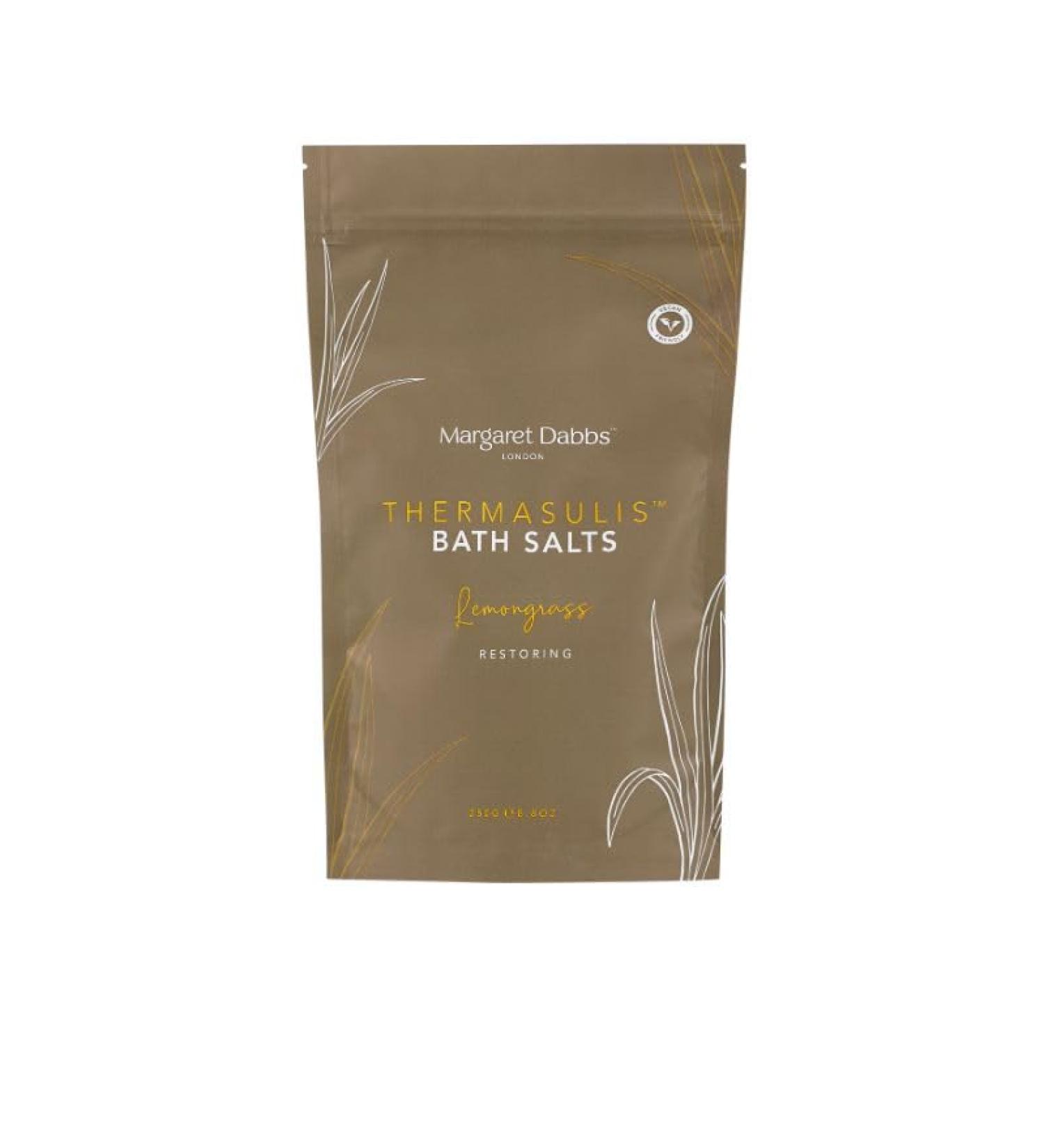 Margaret Dabbs London ThermaSulis Restoring Lemongrass Bath Salts 250g - Premium Relaxation & Skin Care | International Shipping Available - Buy Online on GoSupps.com