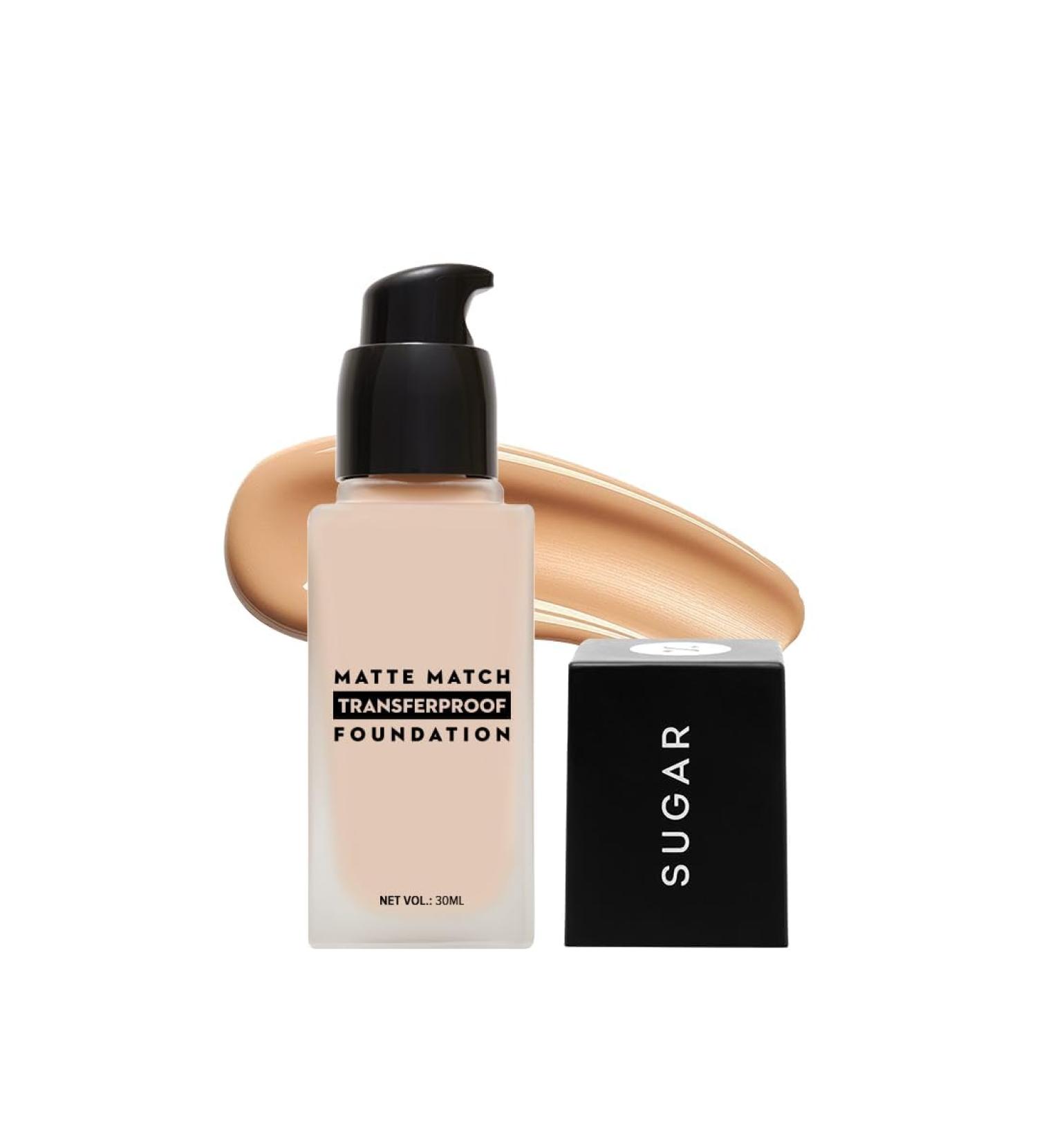 Cosmetics Matte Match Transferproof FoundationUp to 24 hours wearWaterproofSuits all skin types30Ml 55 Americano Full Lotion - Buy Online on GoSupps.com