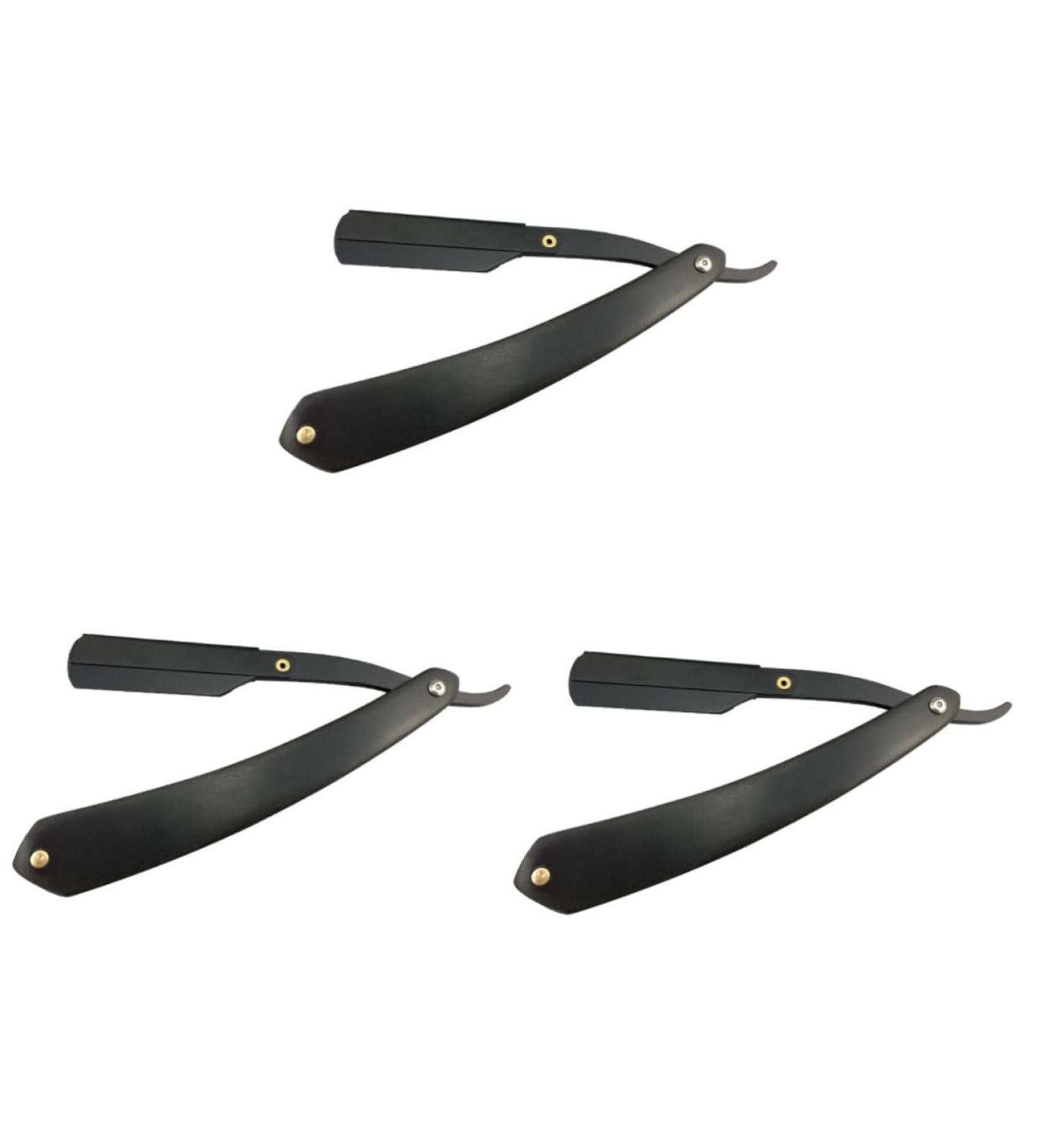 Frcolor Metal Portable Barber Razor for Men - Safe Manual Shaving Tool | Premium Barber-Steel Design - Buy Online on GoSupps.com