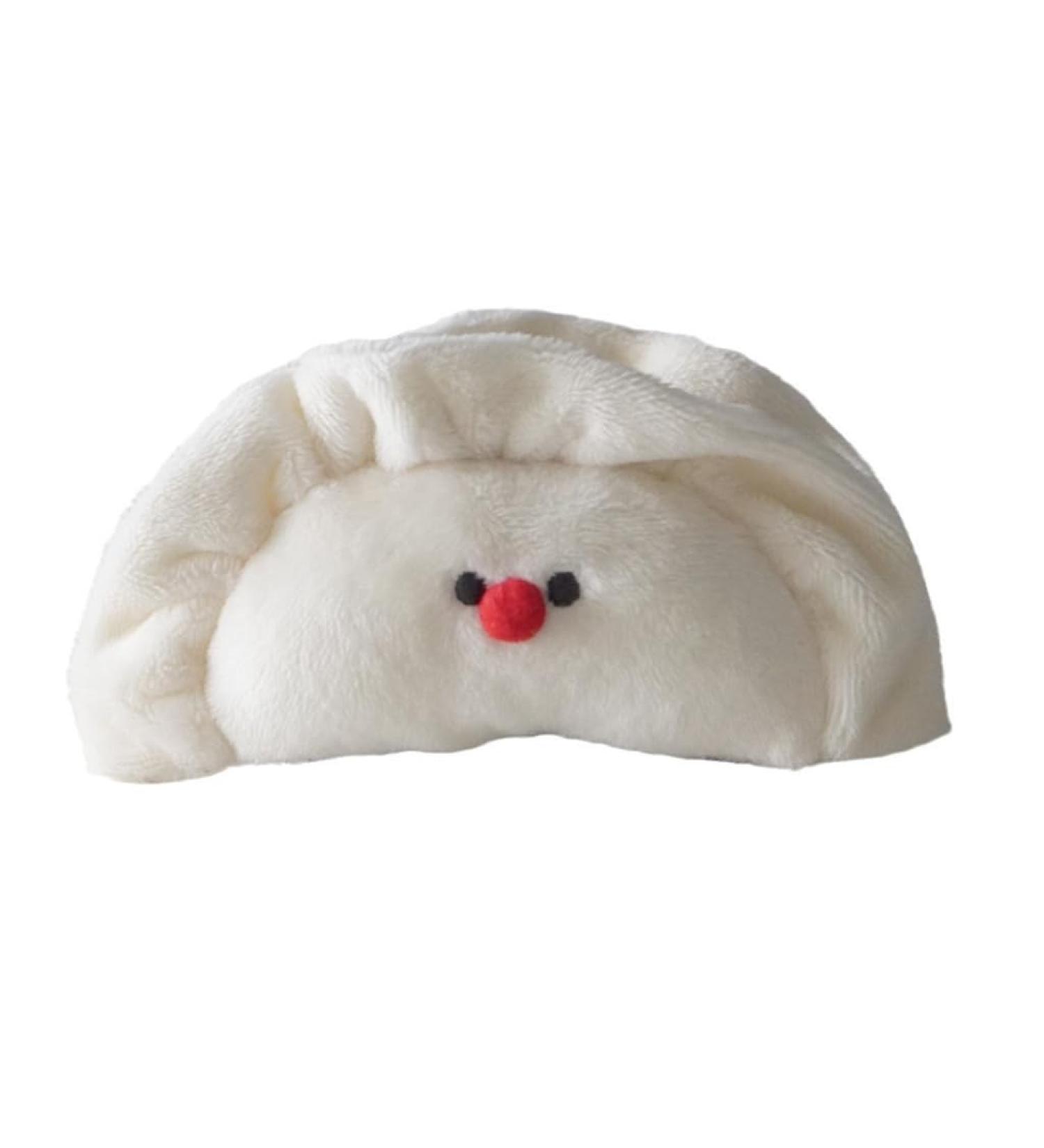 Limtula Adorkable Dumpling Furry Hair Claw Clips White Hair Jaw Clip Furry Hair Catch Barrettes Ponytail Holder Hair Props - Buy Online on GoSupps.com