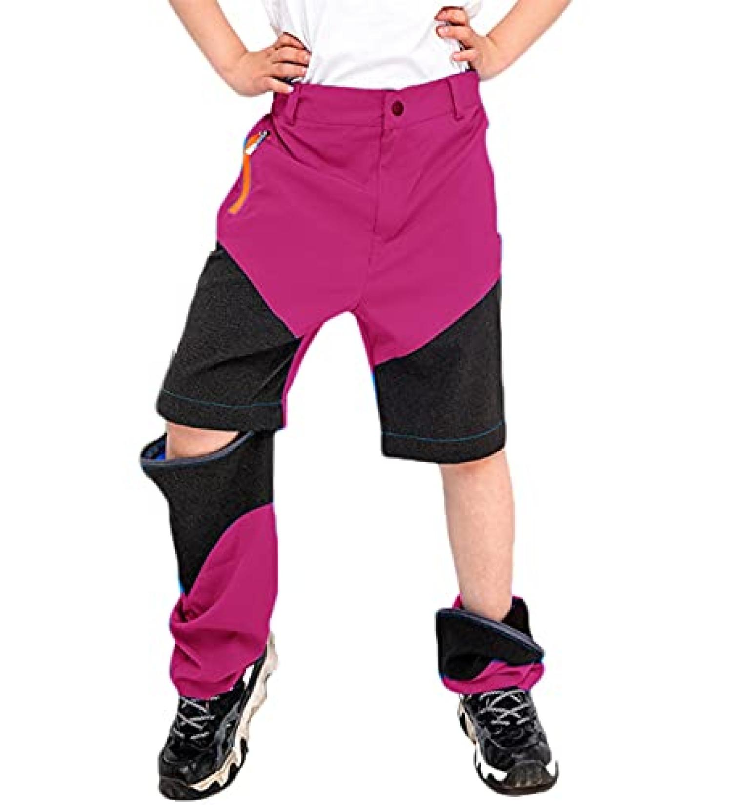 HARGLESMAN Kids' Waterproof Cargo Pants - Pink, 7 Years - Buy Online on GoSupps.com