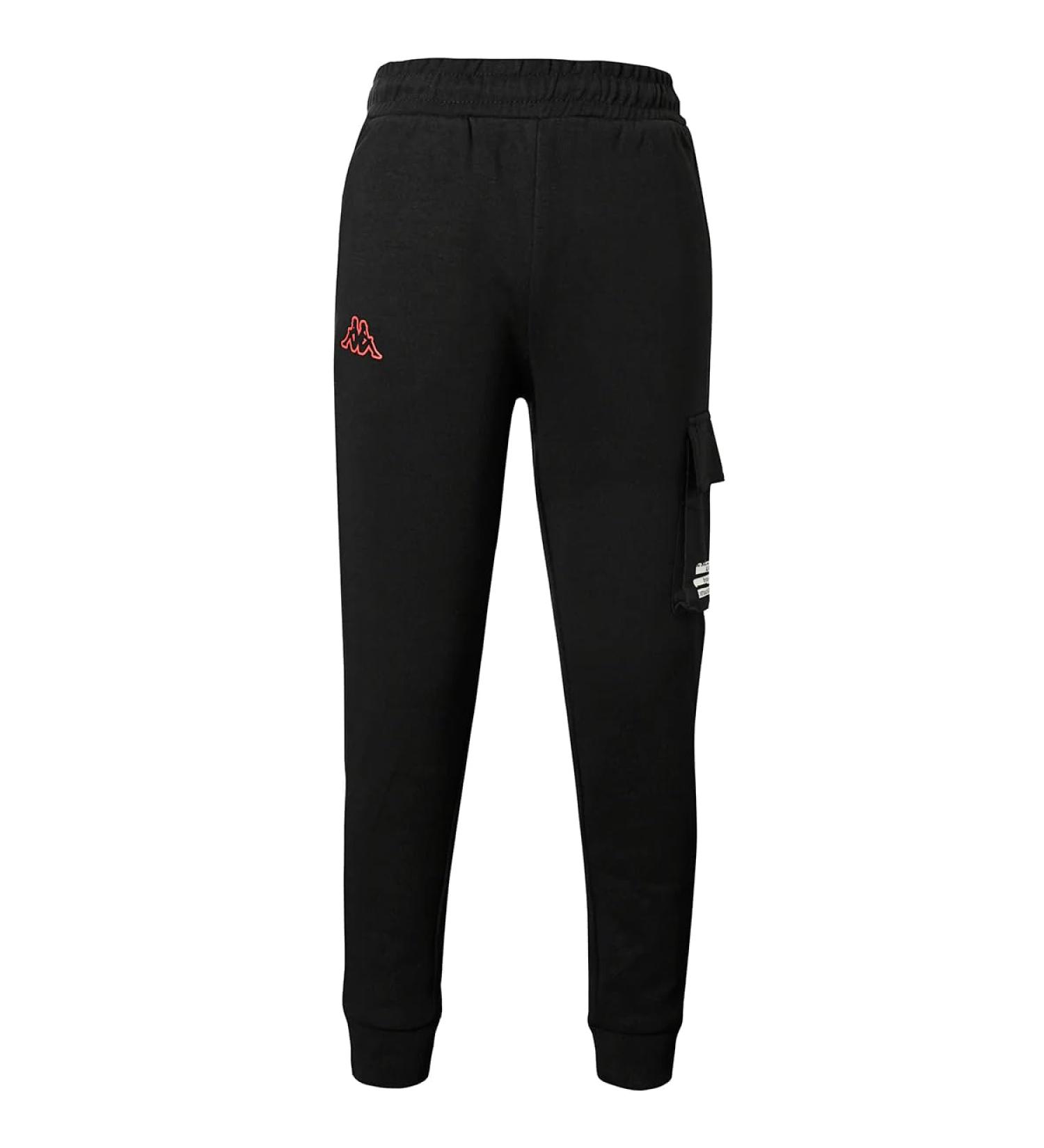 Kappa Boys Koda Kid Pants - Black Age 12 | International Shipping Available - Buy Online on GoSupps.com