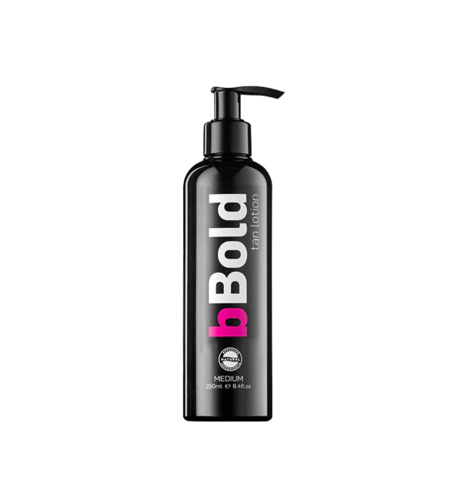 bBold Self Tanning Body Lotion Medium 250ml Enriched with Aloe Vera Cocoa Butter and Vitamin E Professional Fake Tan - Buy Online on GoSupps.com