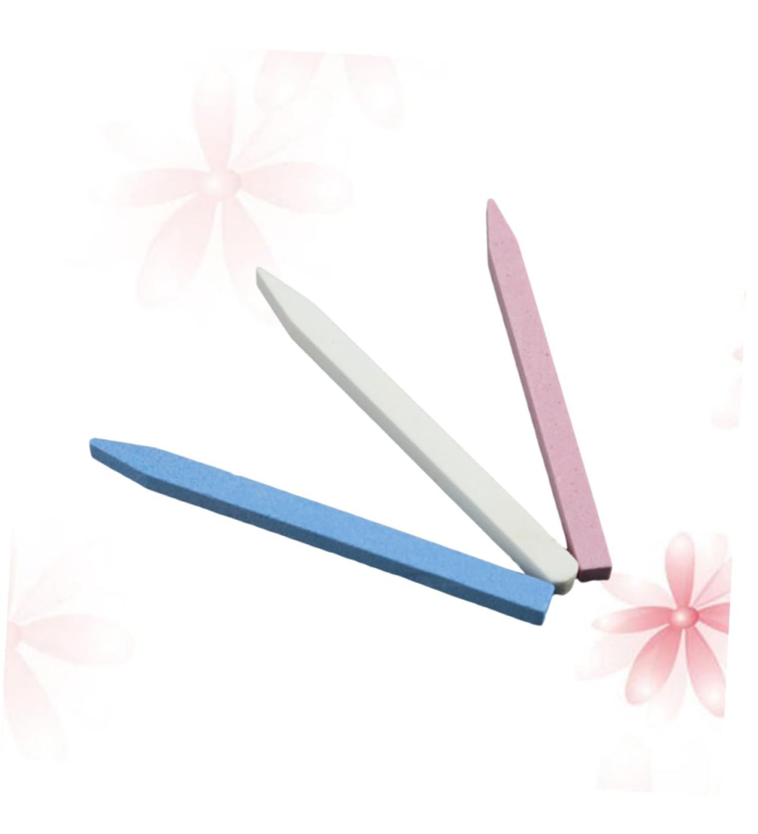 Beaupretty Tools Manicure Tools Professional Pedicure Tool False Nail Salon Supplies Nail Stuff Tools Double-Sided Nail Files Stone Nail Files Cuticle File Manicure File Double Sided Nail - Buy Online on GoSupps.com