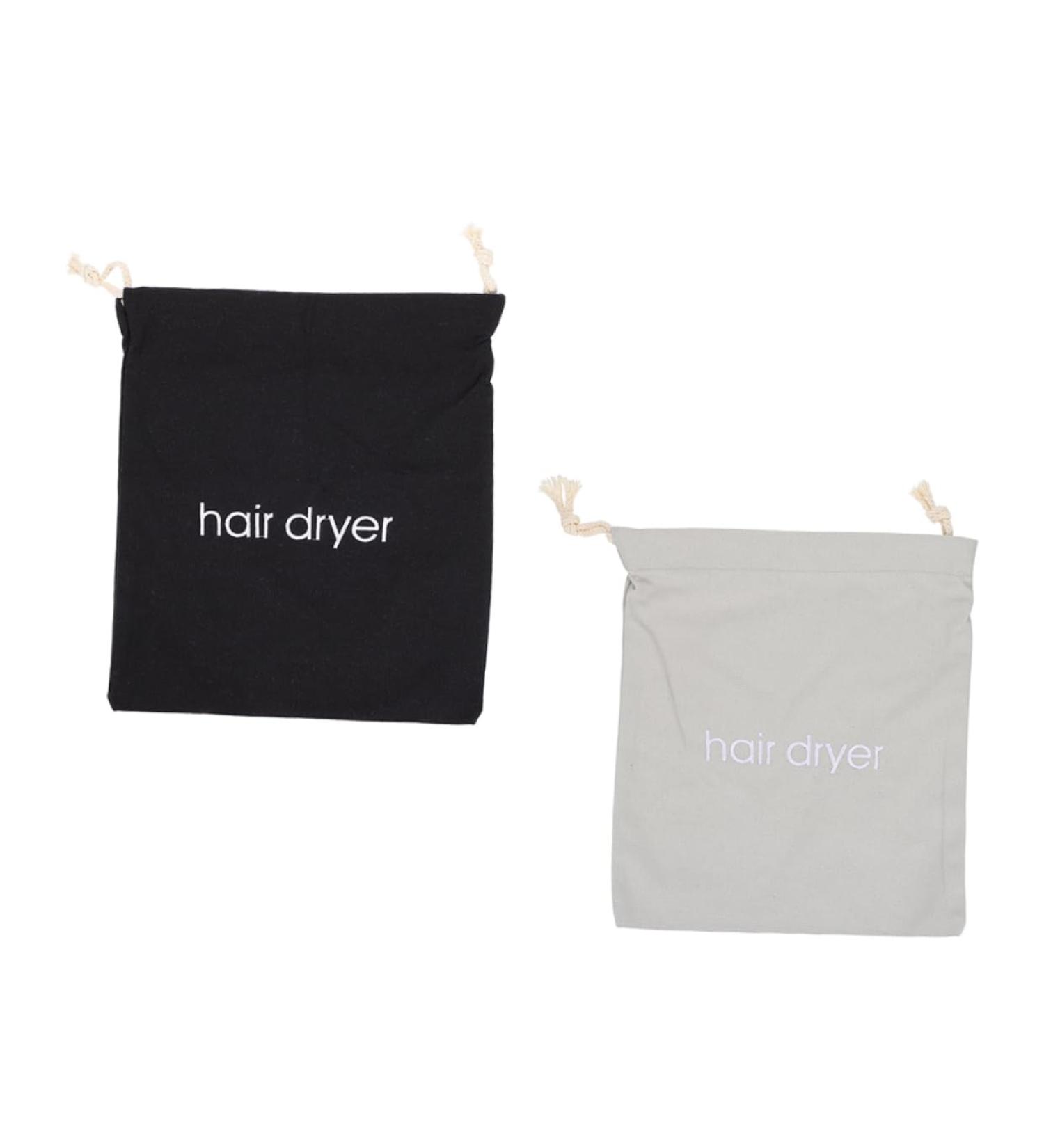 Baluue 2pcs Hair Dryer Storage Bag Hair Travel Bag Hair Tool Organizer Safe Hair Dryer Pouch Fabric - Buy Online on GoSupps.com