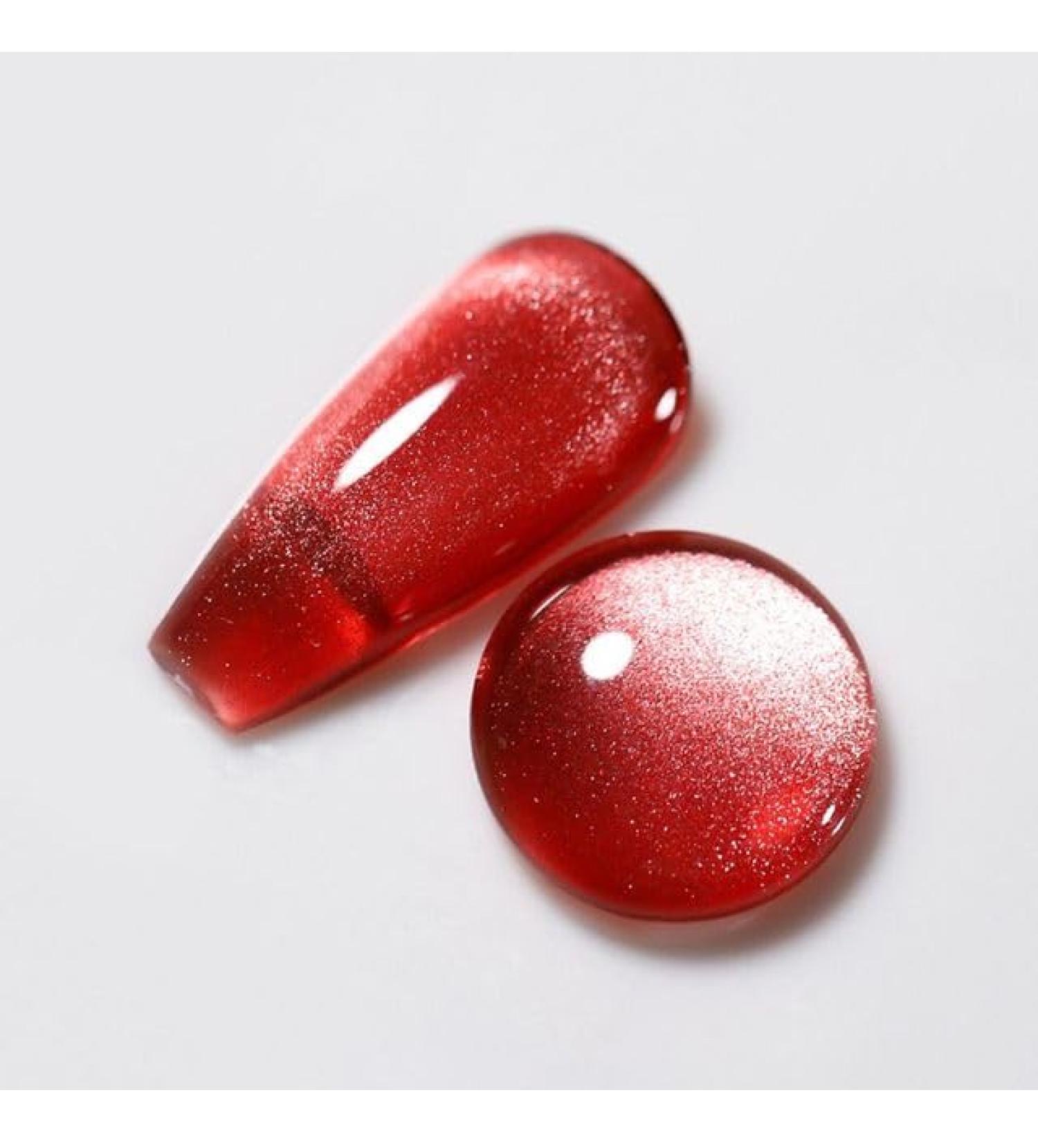 DIY Nail Varnish UV Nail Gel Colorful Nail Phototherapy Gel Crystal Cat Eye Gel Manicure Gel Nail Polish - (Color: 6) - Buy Online on GoSupps.com