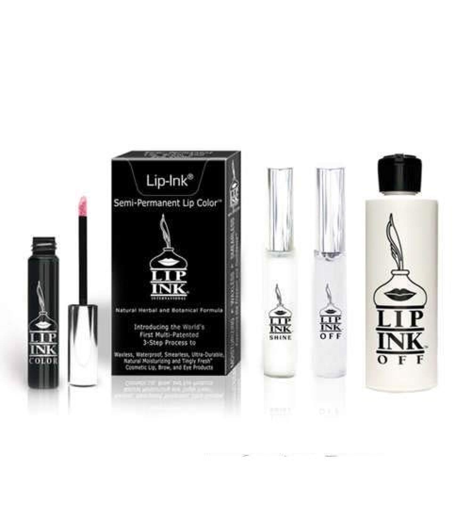 Lip Ink Liquid Mini Lip Kit - Grape (Plum) | Natural & Organic Makeup for Women International | 100% Organic Kosher & Vegan