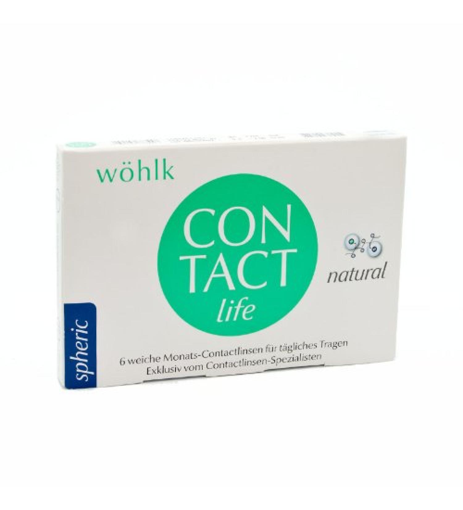 W hlk Kontaktlinsen Contact Life - 6er Box (+5 5/8 8)