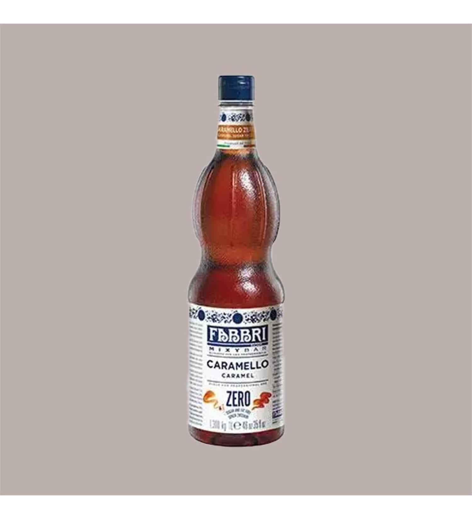 Lucgel Sirop au go t Caramel Zero Calories sans sucre Fabbri pour Granit Cocktail Drink - 1 L - Buy Online on GoSupps.com