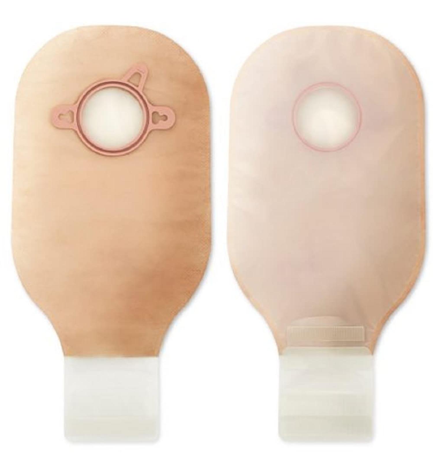 5018134 - Hollister Inc New Image 2-Piece Drainable Pouch 2-3/4 Lock N Roll Transparent